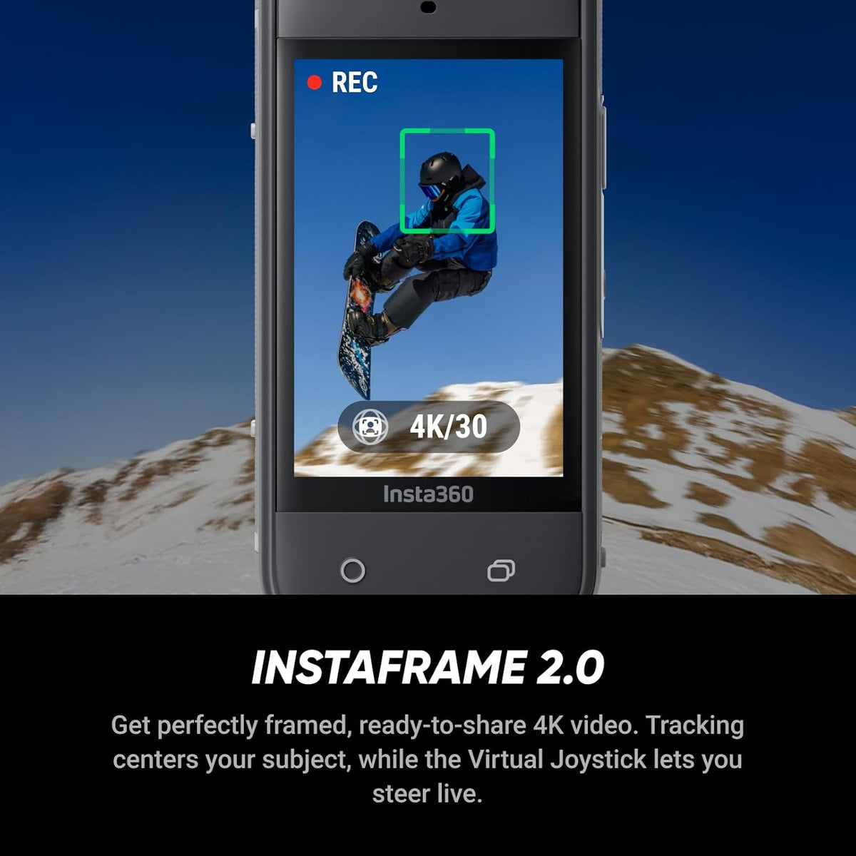 Insta360 X5 - Waterproof 8K 360Â° Action Camera, Leading Low Light, Invisible Selfie Stick Effect, Rugged and Replaceable Lens, 3-Hour Battery, Built-in Wind Guard, Stabilization, Triple AI Chip Design