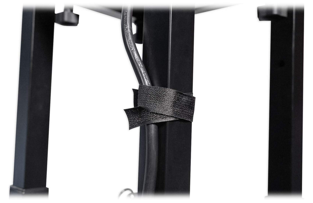 Rockville RTP32W White Totem Moving Head Light Stand with Scrims and Bags