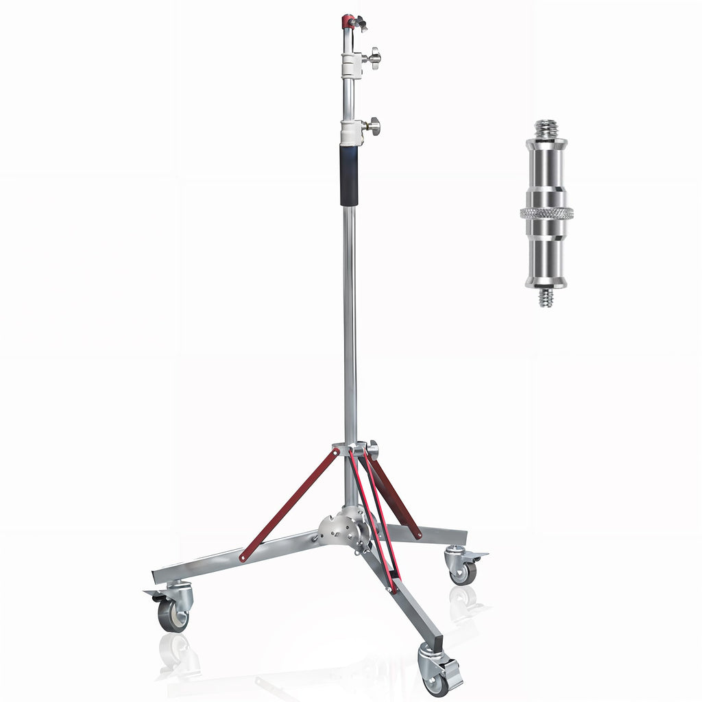 Kate 2Pcs Heavy Duty 10.8ft Light Stand with Casters for Softbox, Monolight
