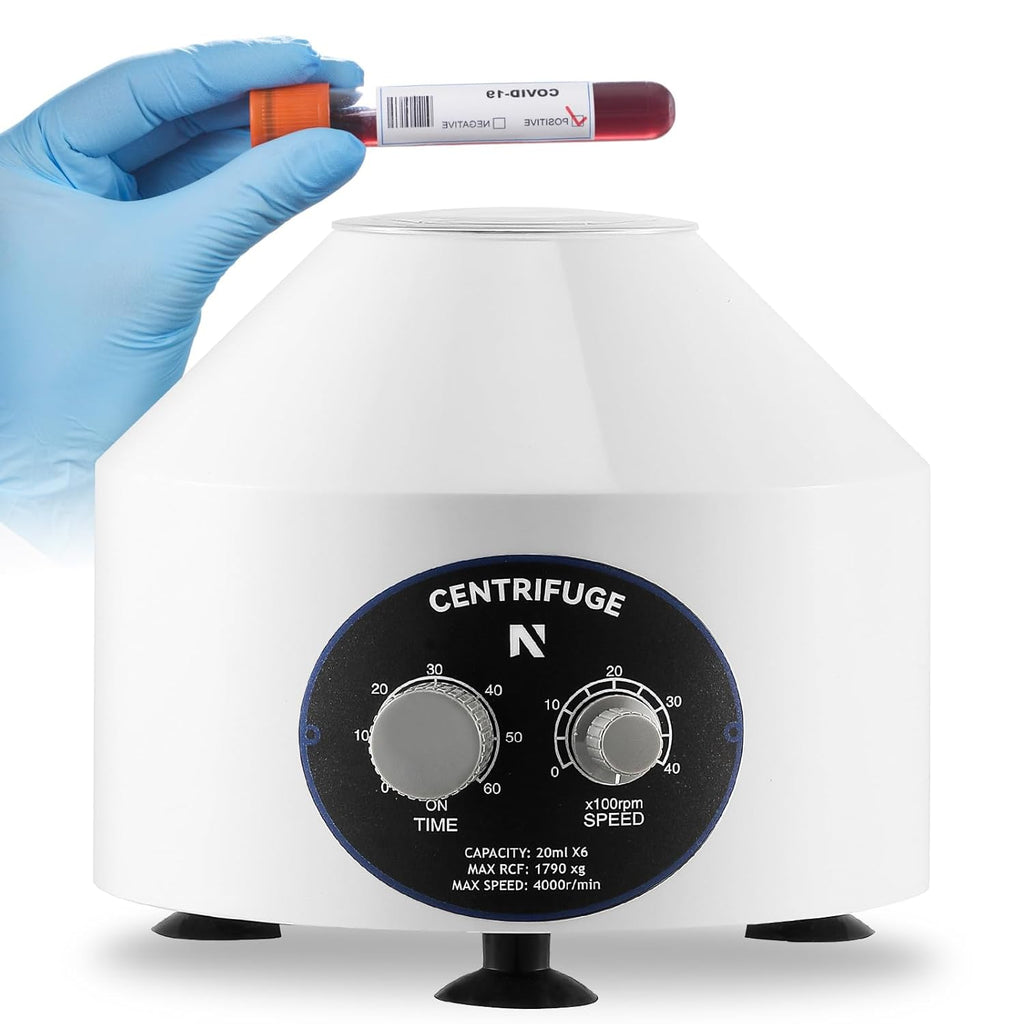 NEWTRY Electric Centrifuge Machine Desktop Lab Benchtop Centrifuges