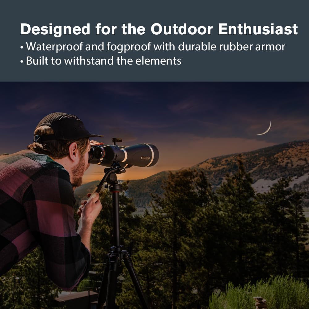 Celestron SkyMaster Pro 20x80 Astronomy Binoculars for Long-Range Viewing