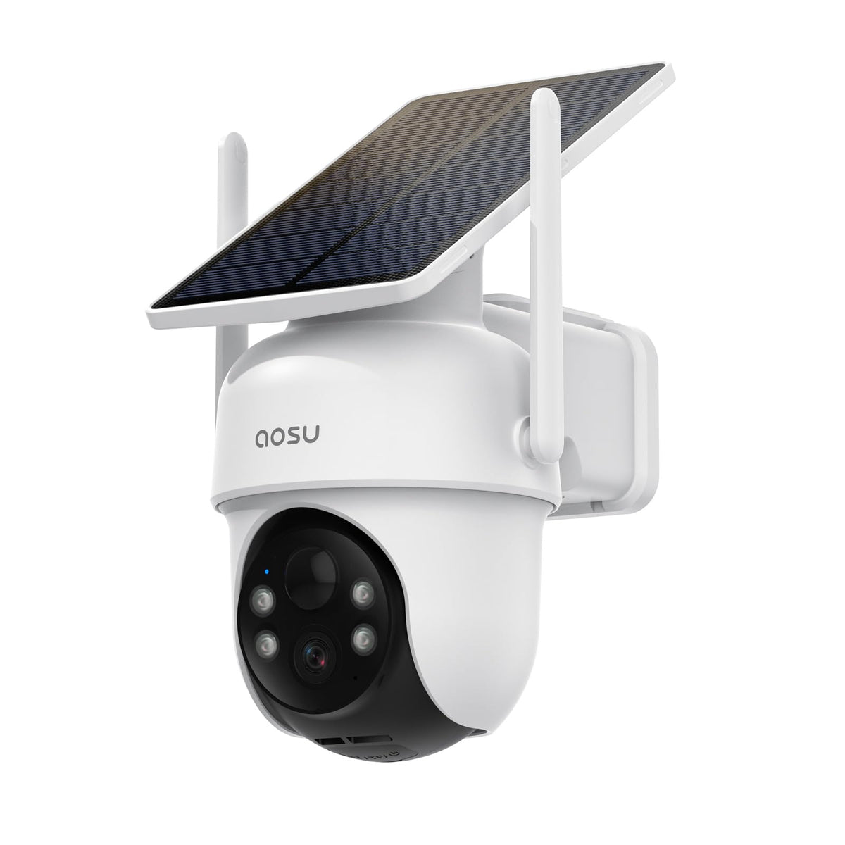 aosu D1 Classic 4-Cam Kit, Security Cameras Wireless Outdoor, Solar Powered