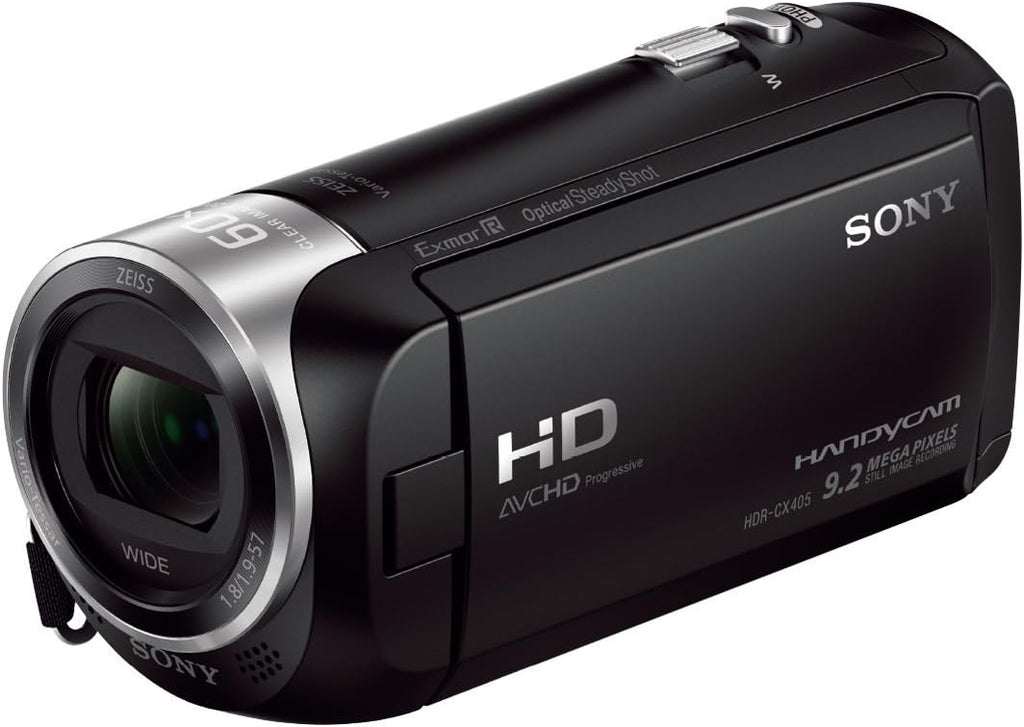 Sony HDR-CX405 9.2 MP Full HD Camcorder (30x Optical Zoom) - Black (Renewed)