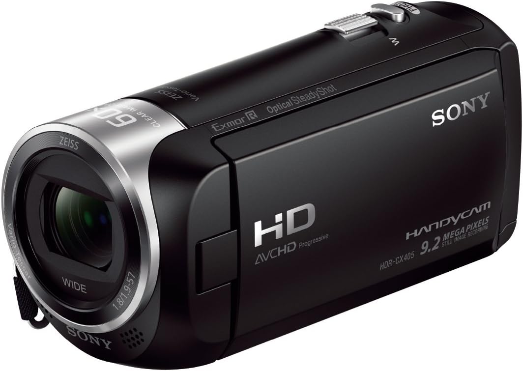 Sony HDR-CX405 9.2 MP Full HD Camcorder (30x Optical Zoom) - Black (Renewed)