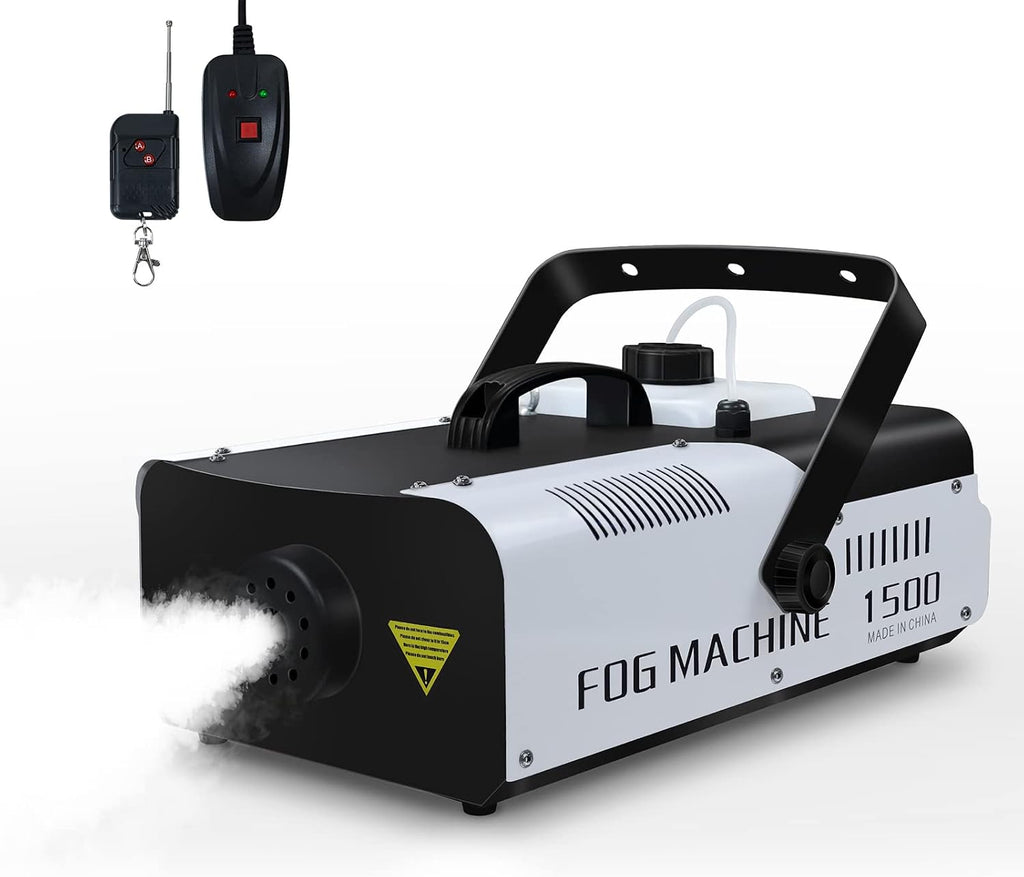 Telbum DJ Lights with Stand, 5 in 1 Party Bar Light Package and 1500W Fog Machine, Make a Party Show