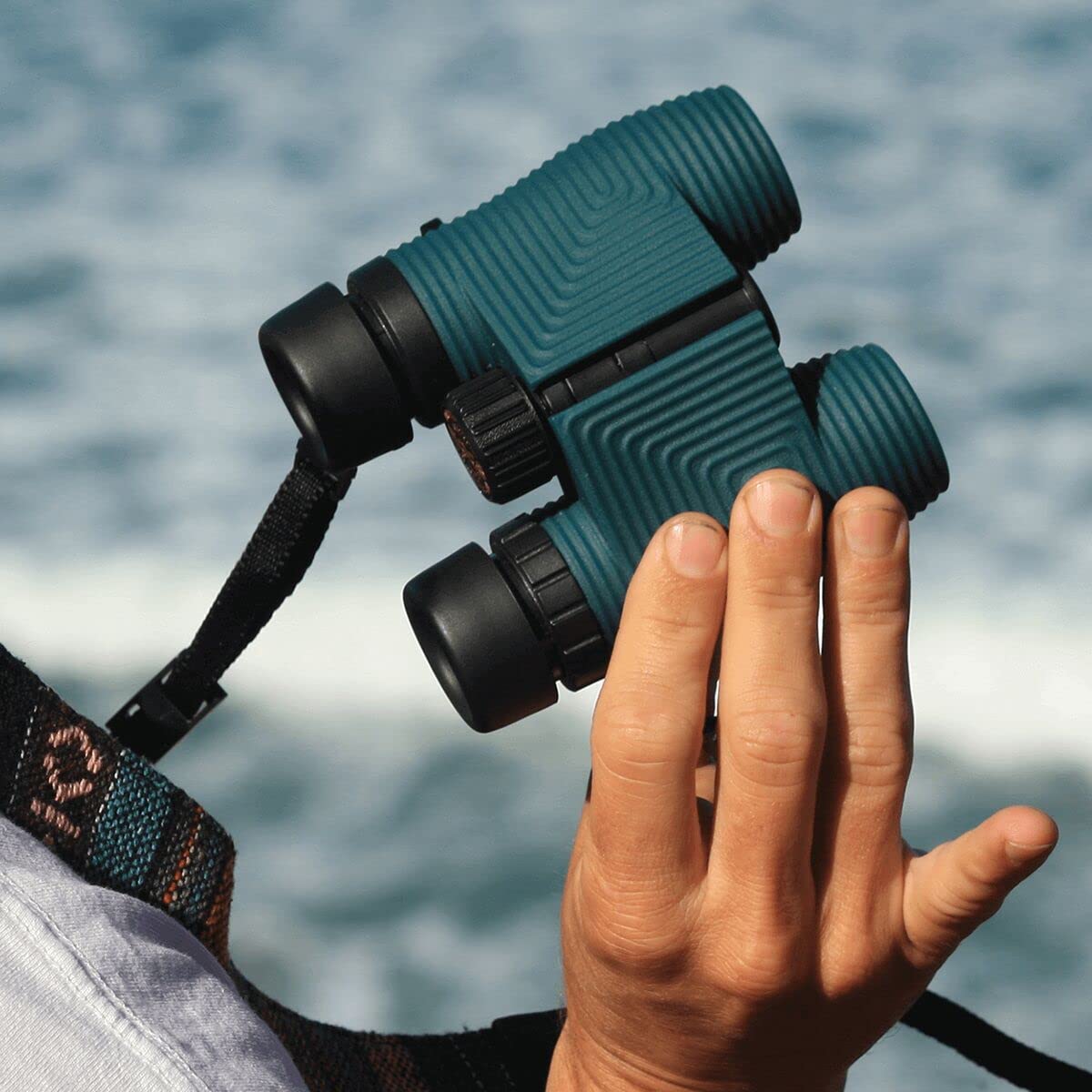 Nocs Provisions Standard Issue 10x25 Binoculars, Waterproof, Bird Watching