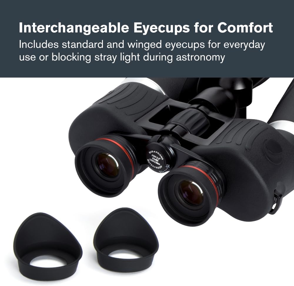 Celestron SkyMaster Pro 20x80 Astronomy Binoculars for Long-Range Viewing