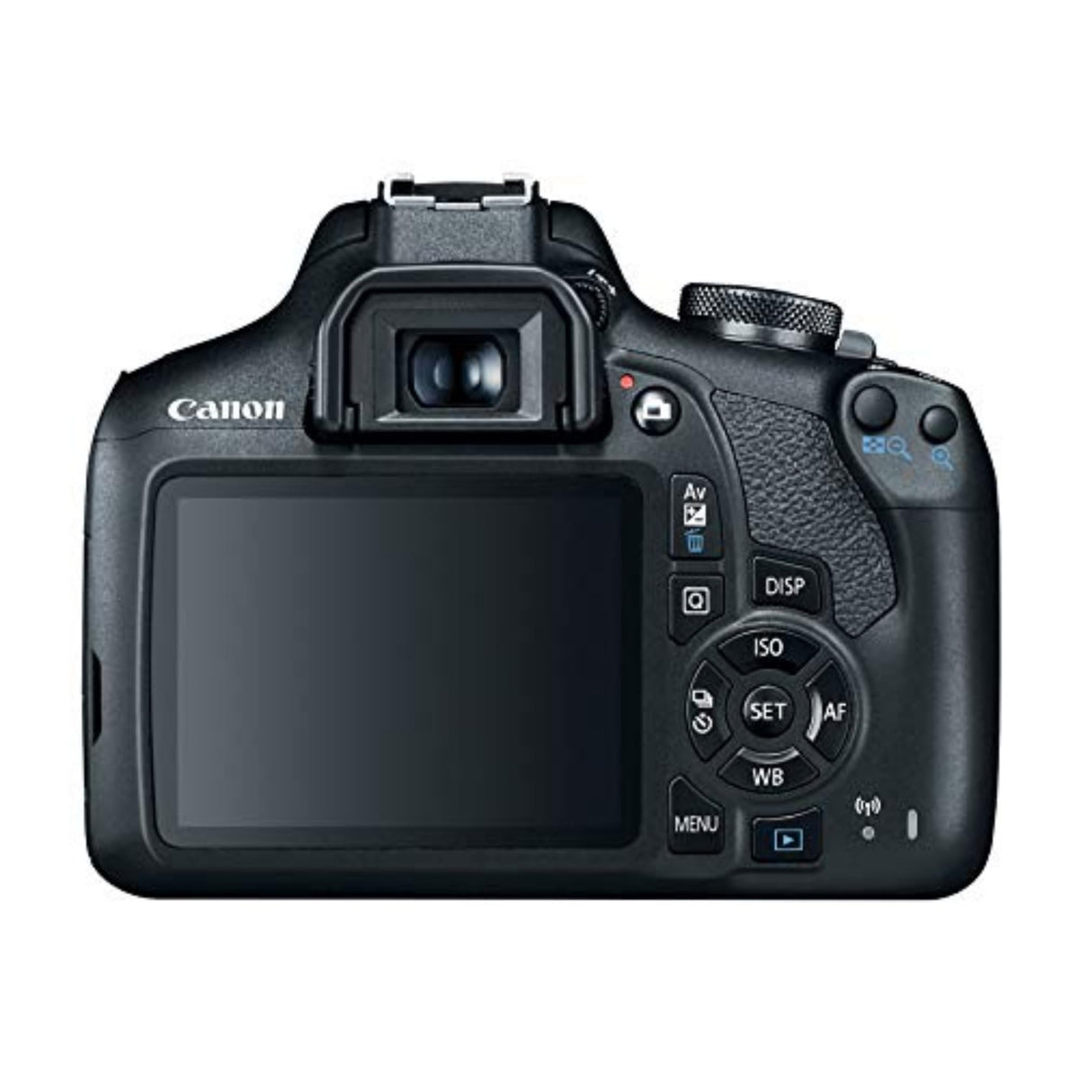 Canon EOS Rebel T7 DSLR Camera Double Zoom Lens Kit with EF-S 18-55mm and EF 75-300mm Lenses, 24.1 Megapixel CMOS (APS-C) Sensor, Full HD Videos, Wi-Fi, Beginner Photographers, Digital Camera, Black