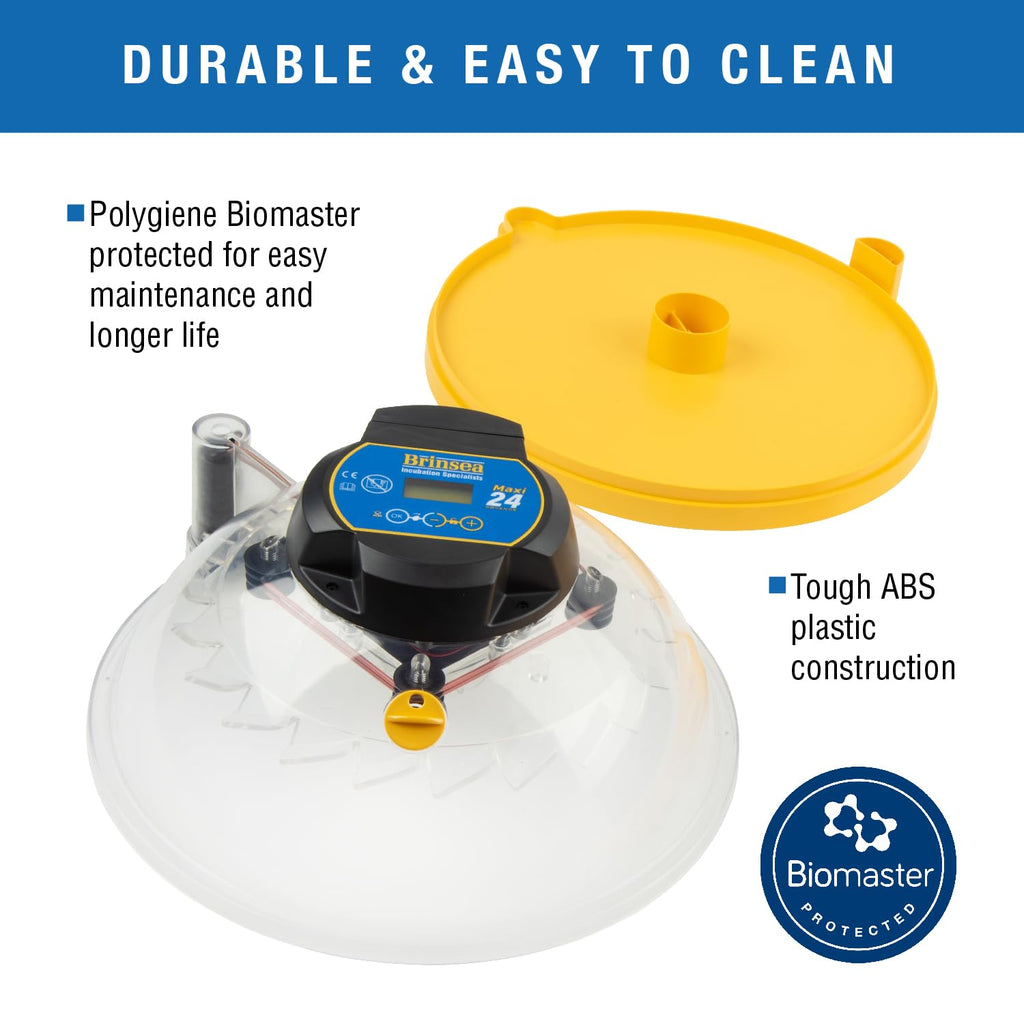 Brinsea Mini II Advance Incubator with Automatic Turner for Hatching 7 Eggs