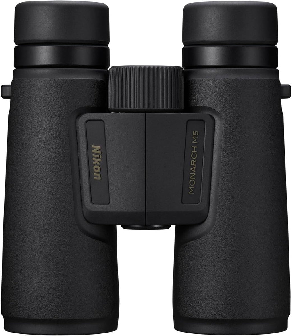 NIKON Monarch M5 Binoculars | Waterproof Fogproof ED Glass Optics with Dielectric Prism Coating | Bright High-Resolution Outdoor Binoculars for Birdwatching, Hiking & Wildlife, 8x42