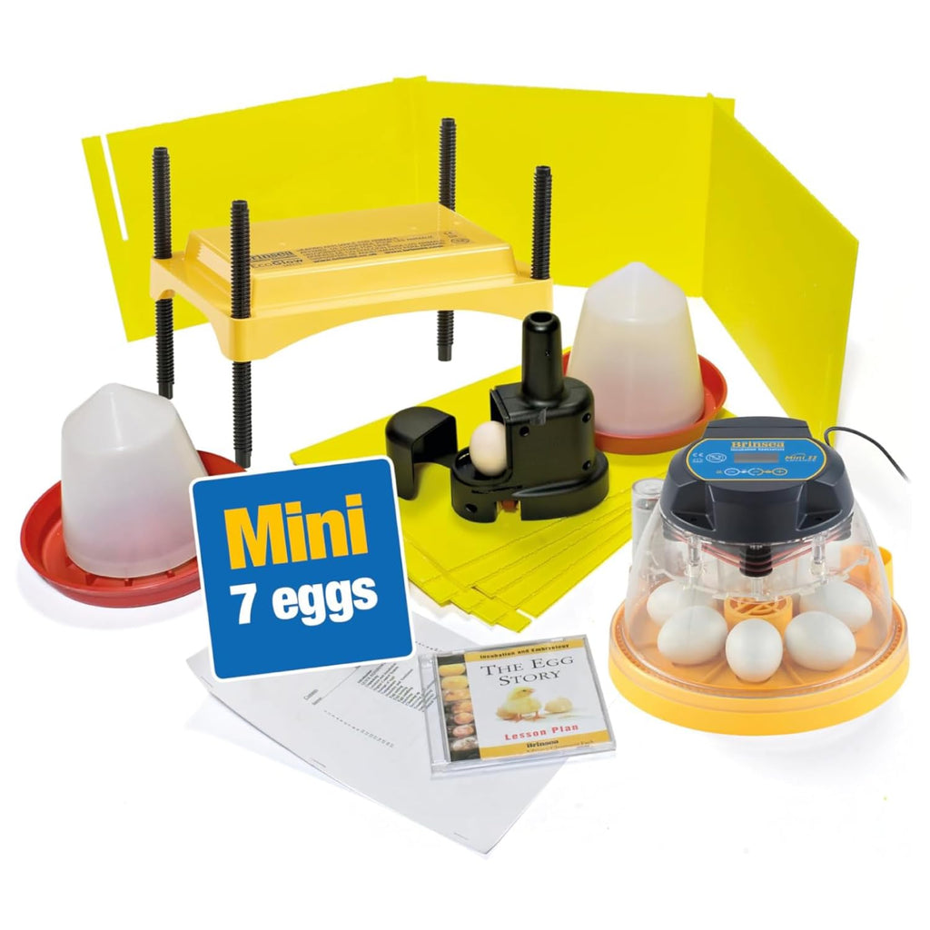 Brinsea Mini II Advance Incubator with Automatic Turner for Hatching 7 Eggs