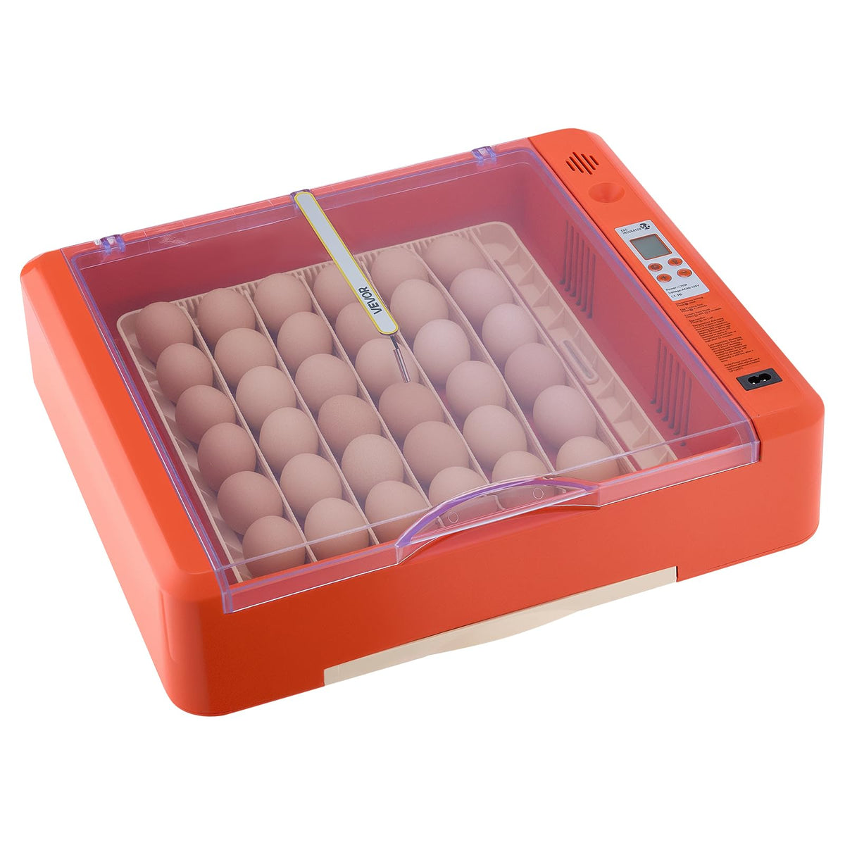 VEVOR 400 Egg Incubator, Poultry Incubator Cabinet with Automatic Eggs Turning, Temperature & Humidity Control, Heating & Cooling Egg Hatcher, Commercial Incubators for Hatching Chicks Ducks Goose