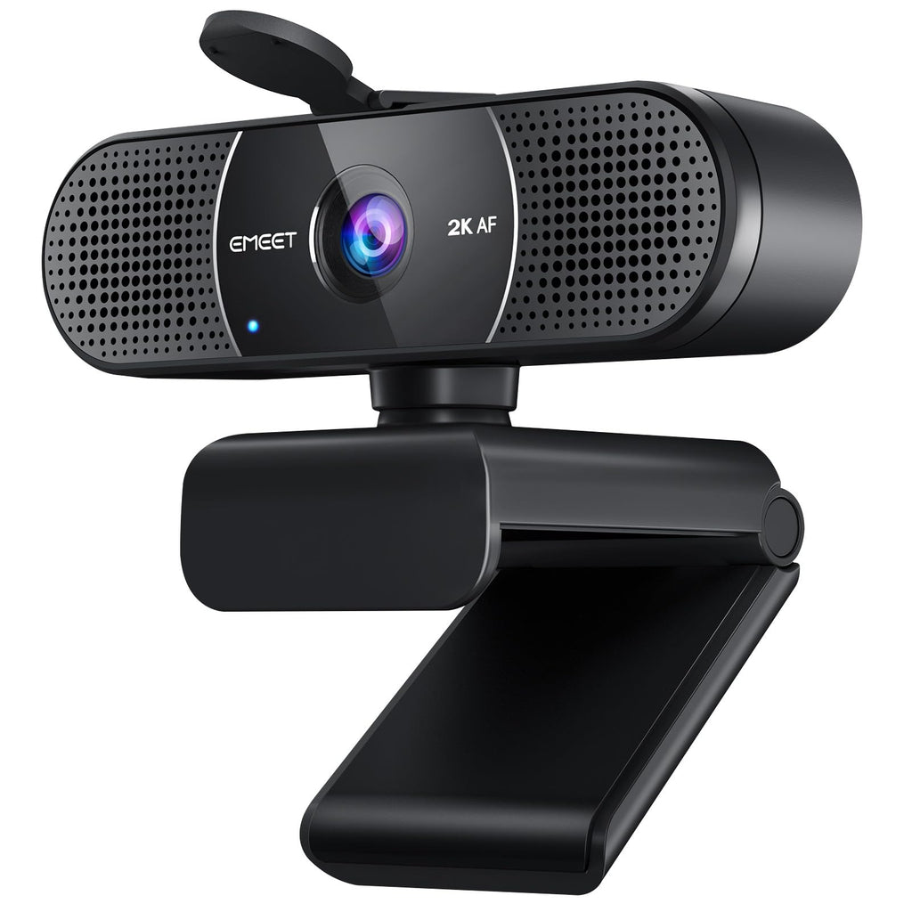 EMEET C960 Ultra 4K Webcam for Mac & PC, 1/1.5" Large Sensor, Metal Body