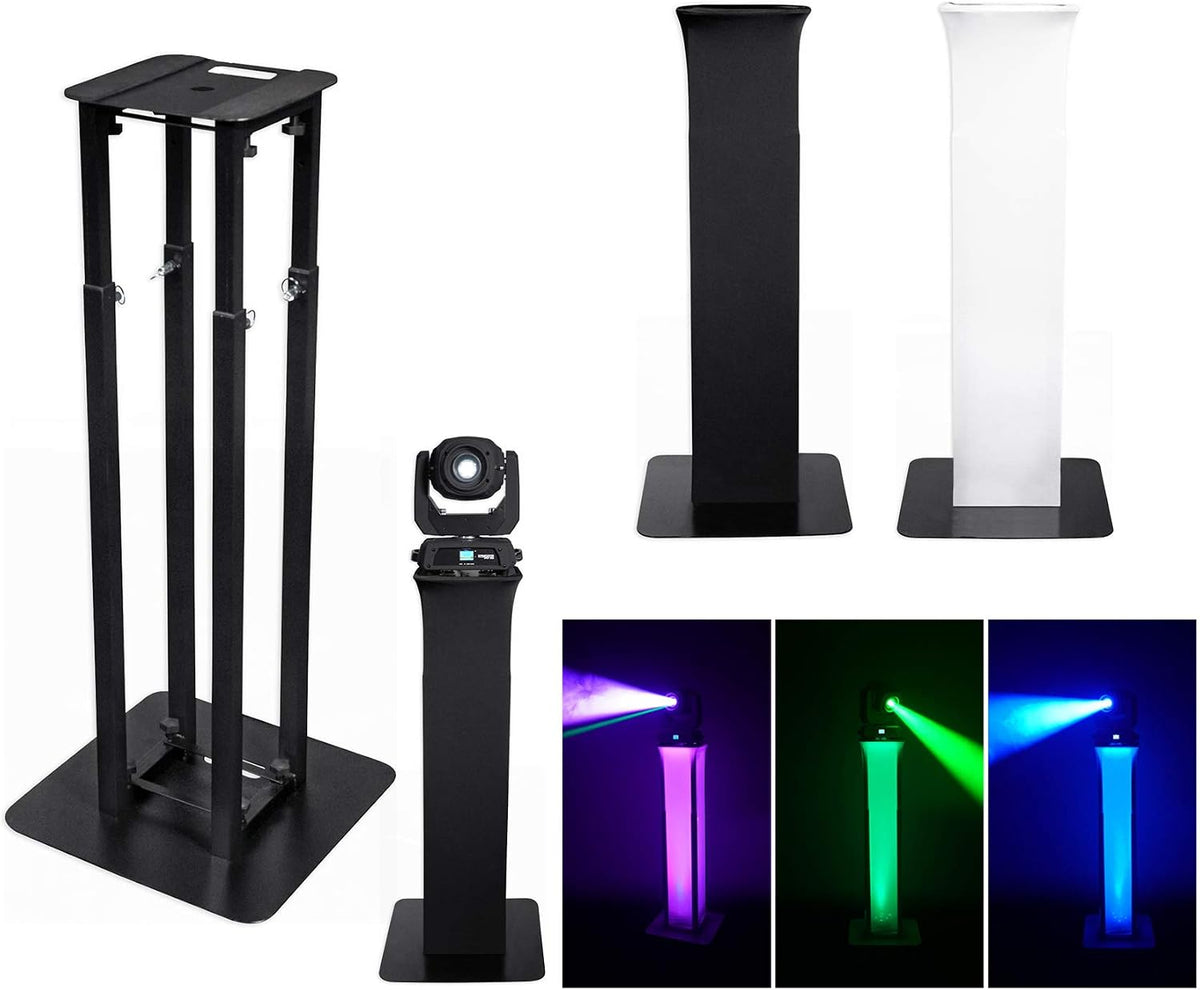 Rockville RTP32B Totem Light Stand For Elation Rayzor 360Z Lights, 2-Pack