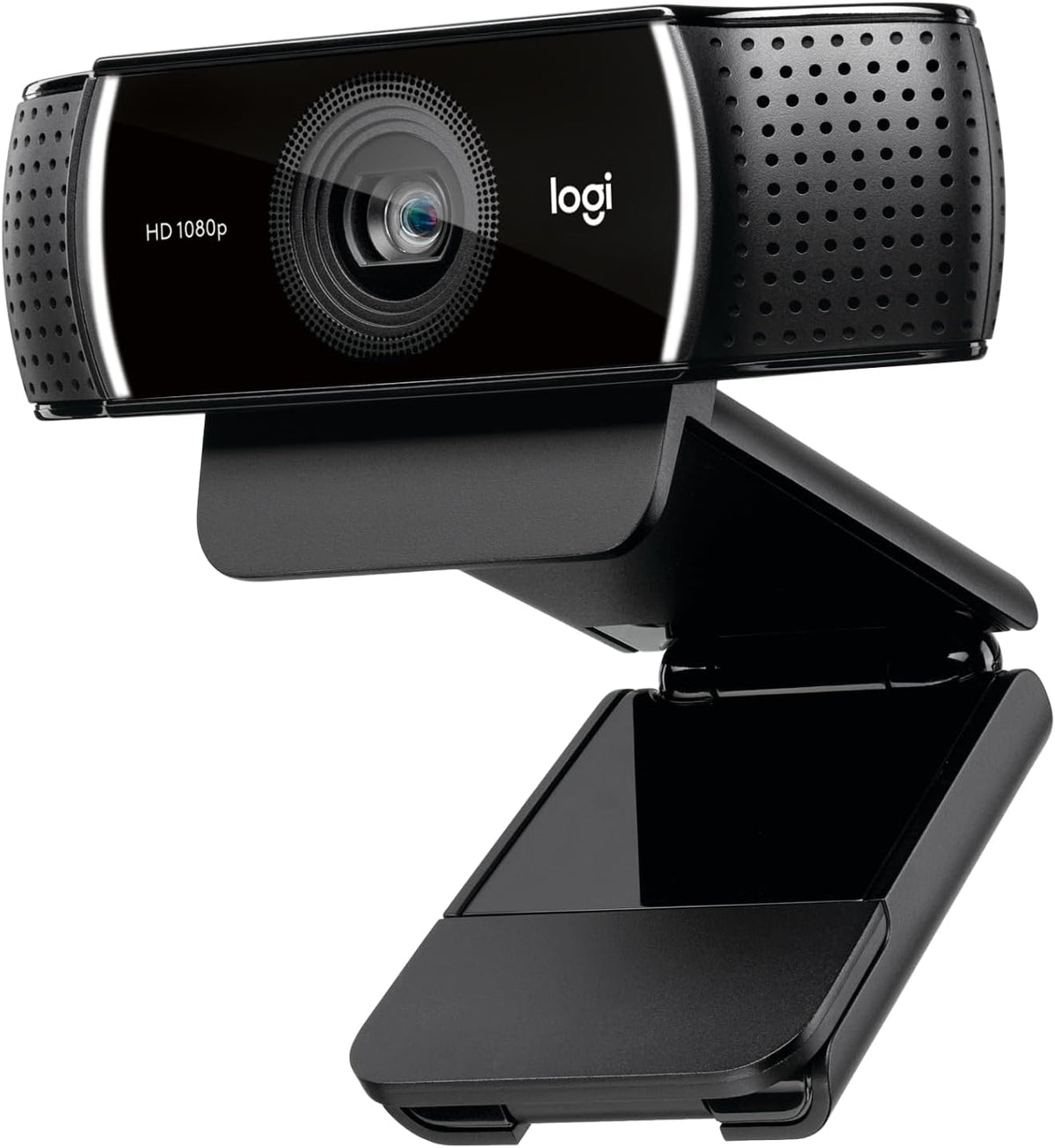 Logitech C922x HD Pro PC Webcam, Full HD 1080p/30fps or 720p/60fps Video, HD Light Correction, Works with Microsoft Teams, Google Meet, Zoom, Nintendo Switch 2âs new GameChat mode, Mac/Tablet- Black