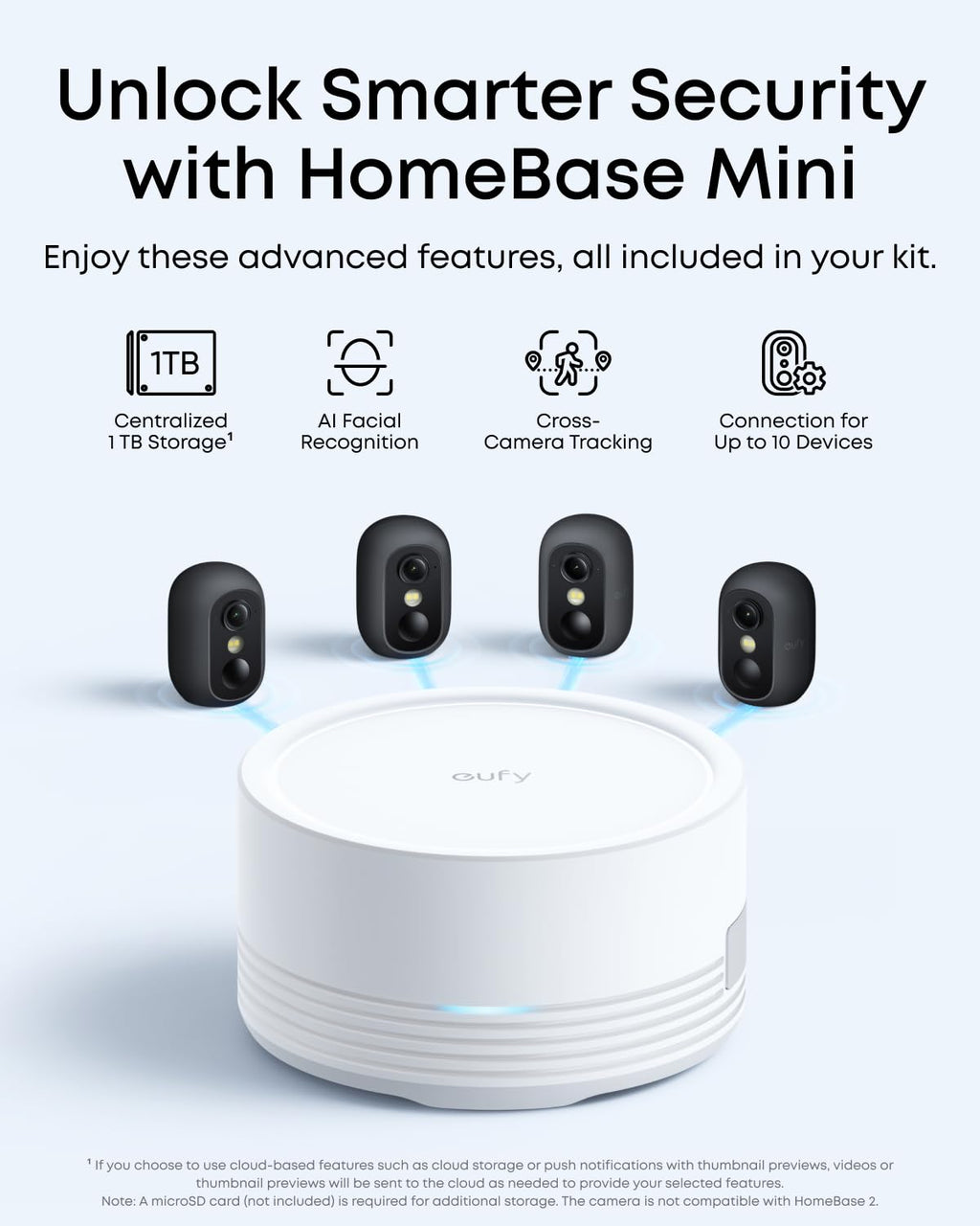 eufy Security eufyCam C35 4-Cam Kit, Wireless Indoor/Outdoor Camera