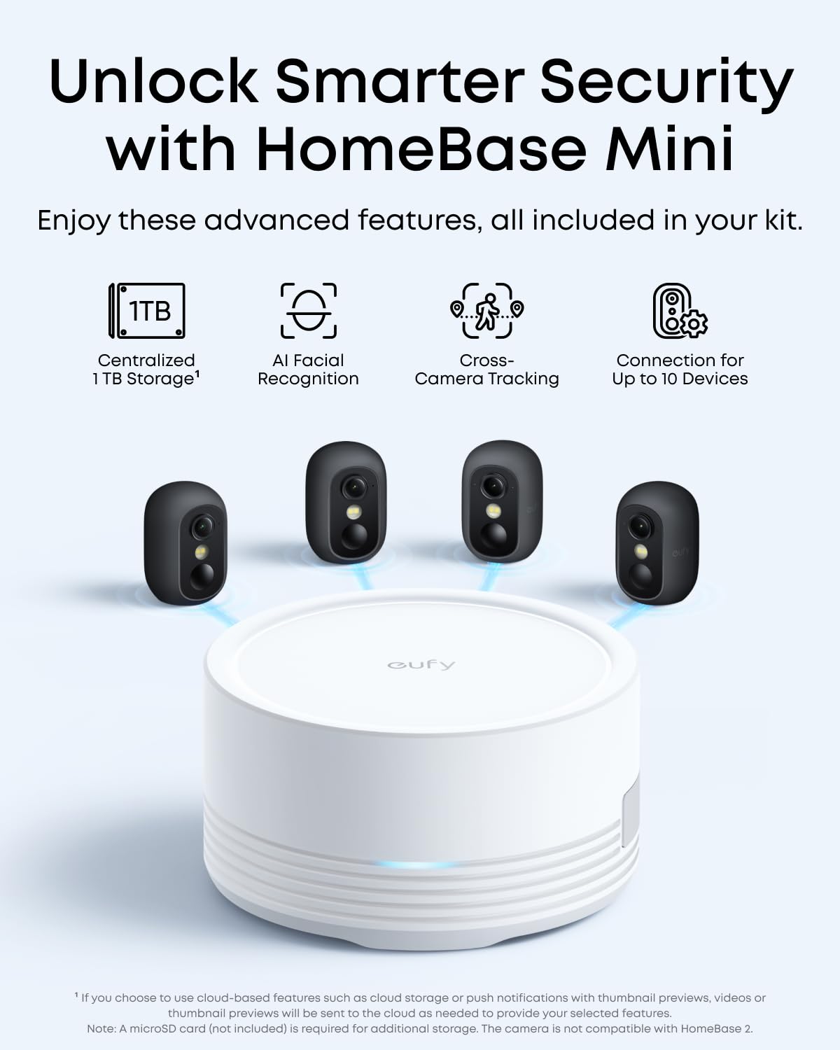 eufy Security eufyCam C35 4-Cam Kit, Wireless Indoor/Outdoor Camera