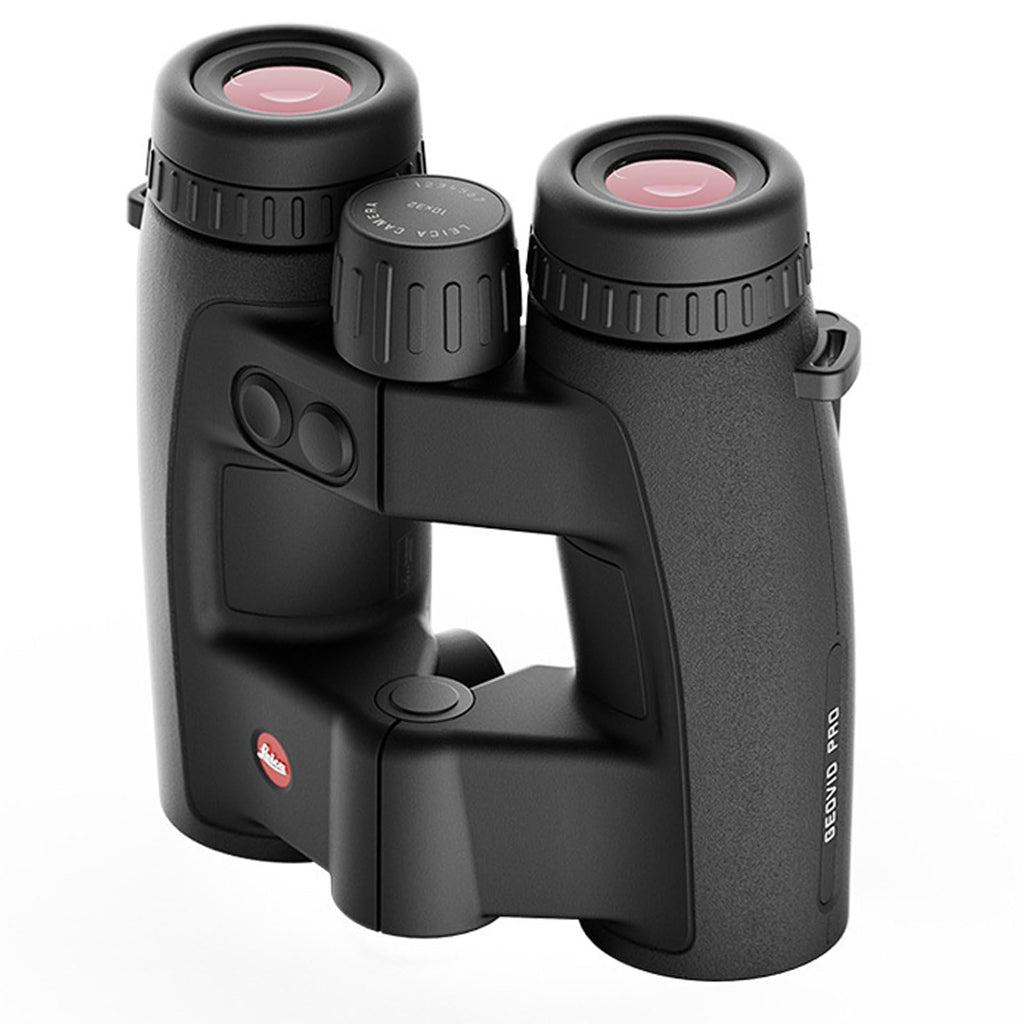 LEICA Geovid Pro 32 Rugged Compact Ergonomic Lightweight Weather-Proof Rangefinder Binoculars for Outdoor, Hunting, Bird Watching, Travel, Olive Green, 10x32