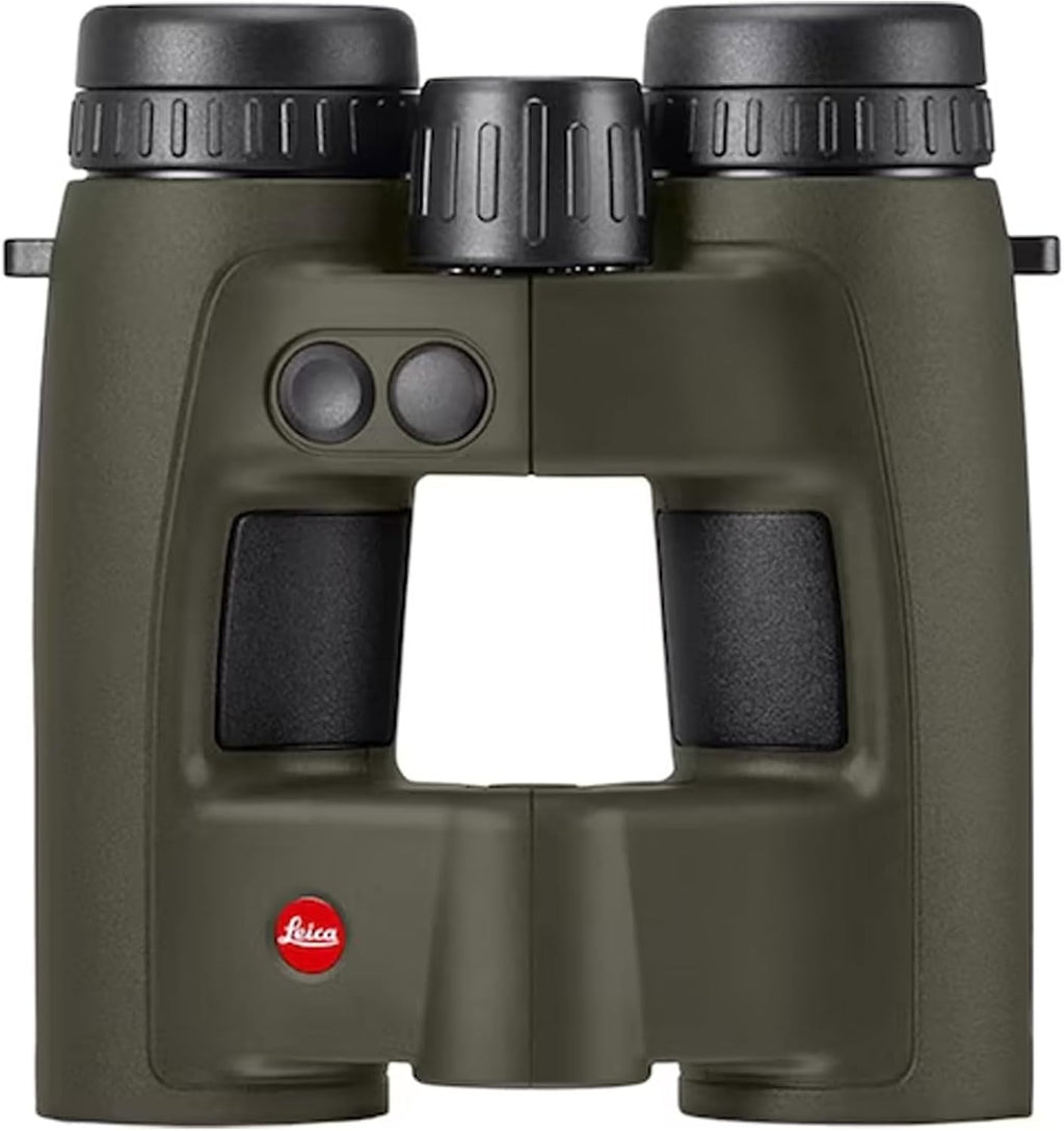 LEICA Geovid Pro 32 Rugged Compact Ergonomic Lightweight Weather-Proof Rangefinder Binoculars for Outdoor, Hunting, Bird Watching, Travel, Olive Green, 10x32