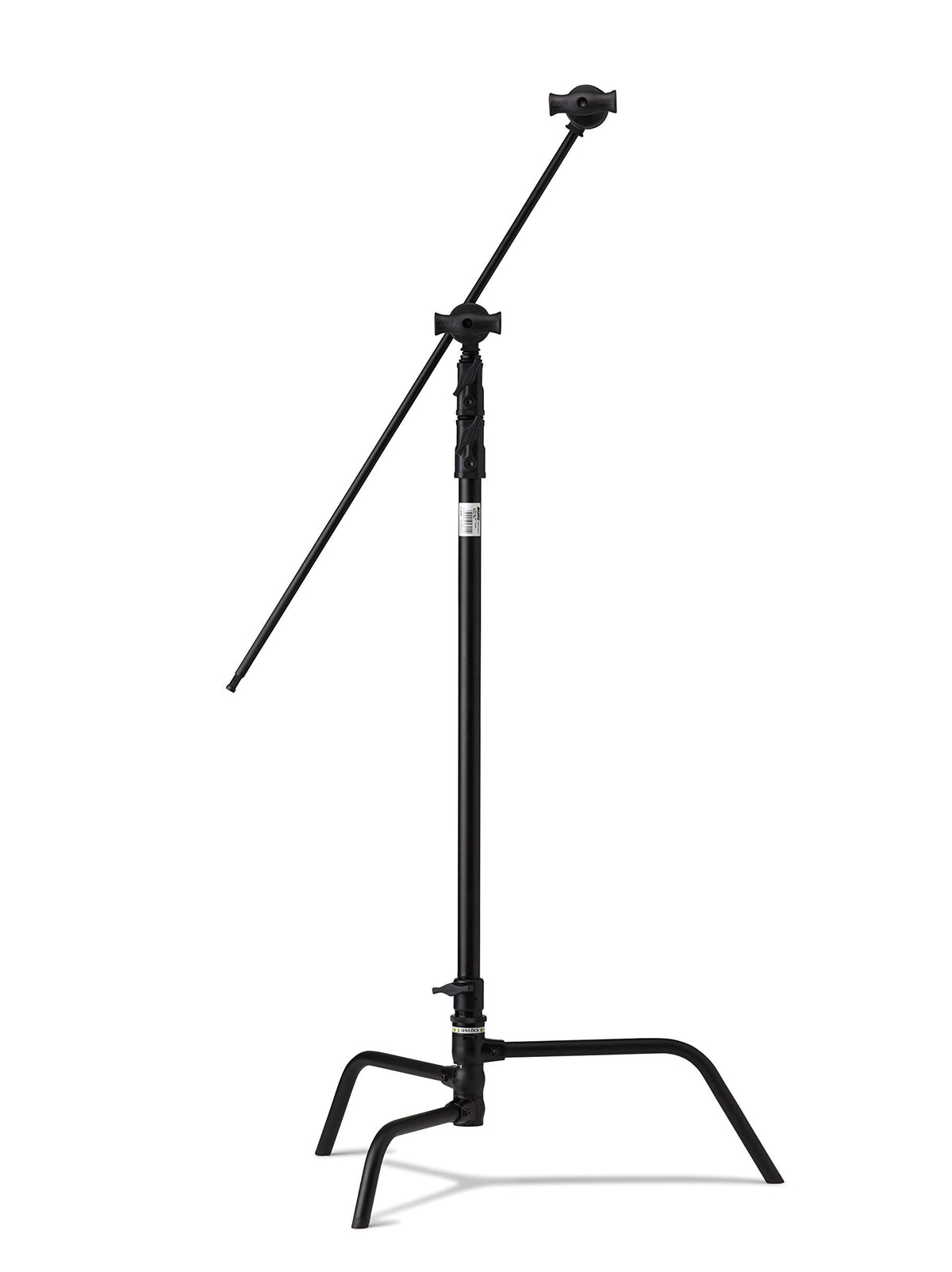 Kupo 20" C-Stand Turtle Base Kit Professional Grip Stand with 2.5" Grip Head and 20" Grip Arm, Heavy-Duty Steel Construction for Photography and Video Lighting - Silver (KS704512)