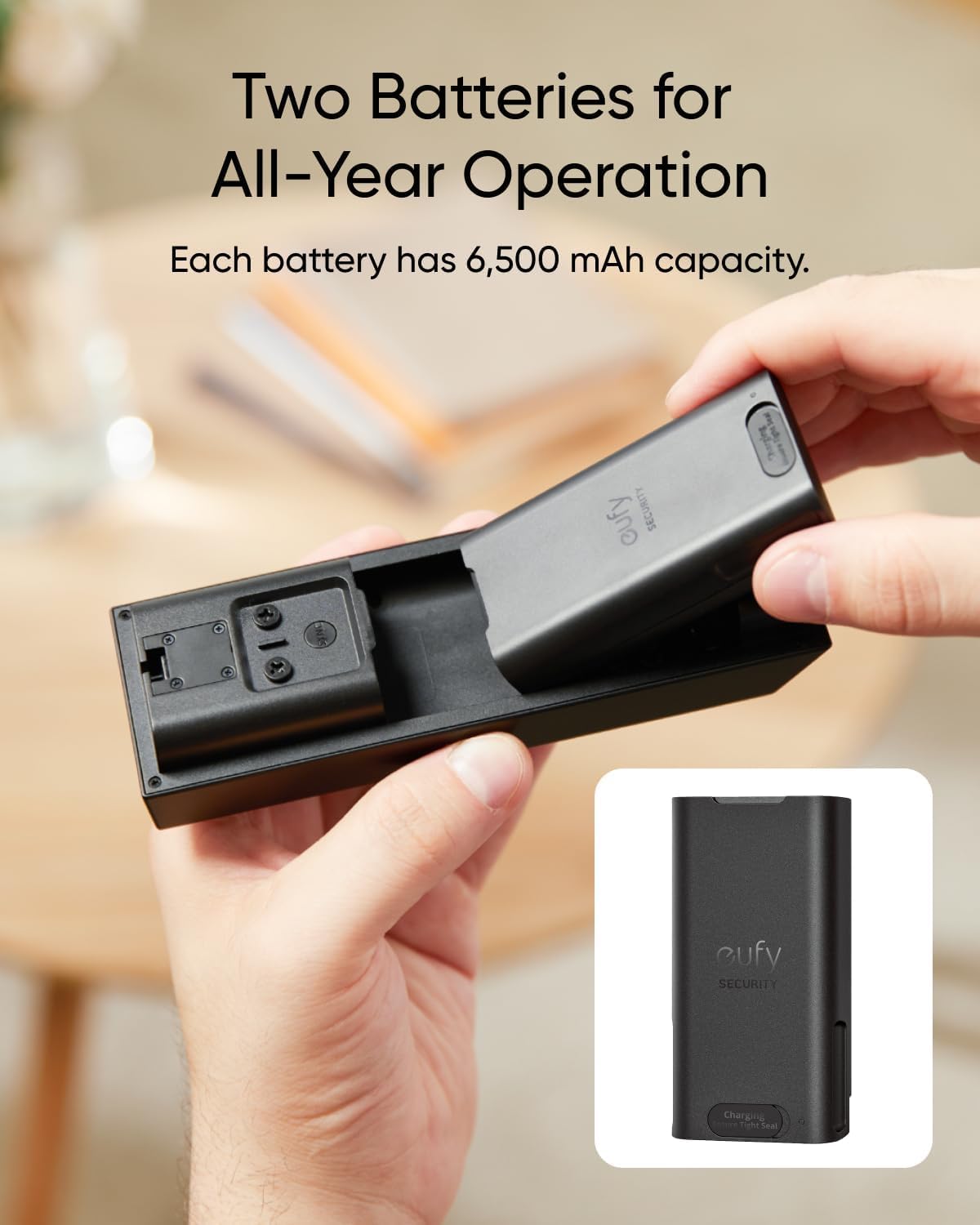 eufy Security Video Doorbell E340, Dual Cameras, 2K FHD