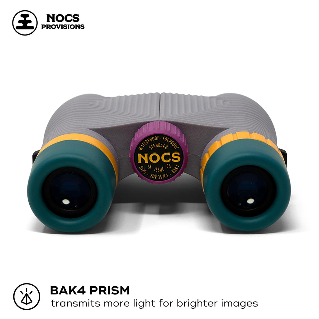 Nocs Provisions Standard Issue 10x25 Binoculars, Waterproof, Bird Watching