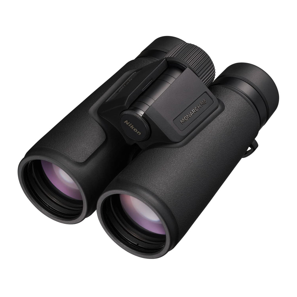 NIKON Monarch M5 Binoculars | Waterproof Fogproof ED Glass Optics with Dielectric Prism Coating | Bright High-Resolution Outdoor Binoculars for Birdwatching, Hiking & Wildlife, 8x42