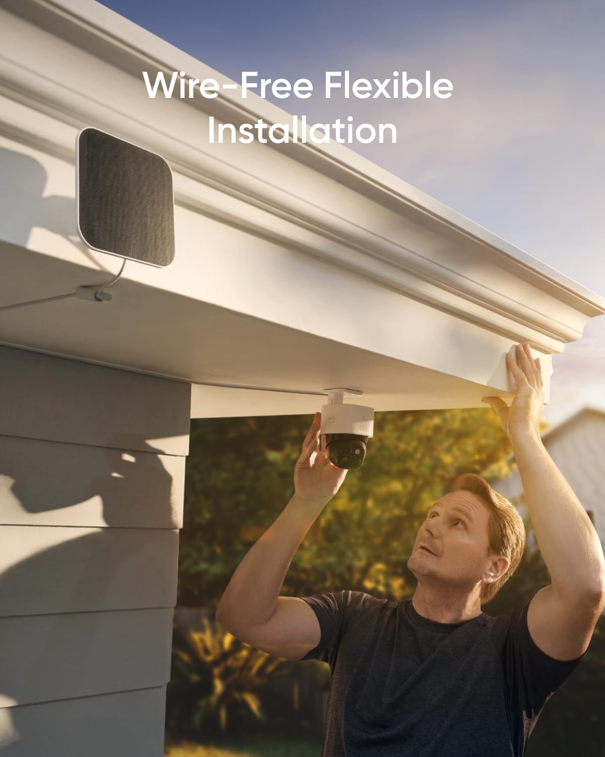 eufy Security SoloCam S340, 3K Dual-Lens Solar Security Camera