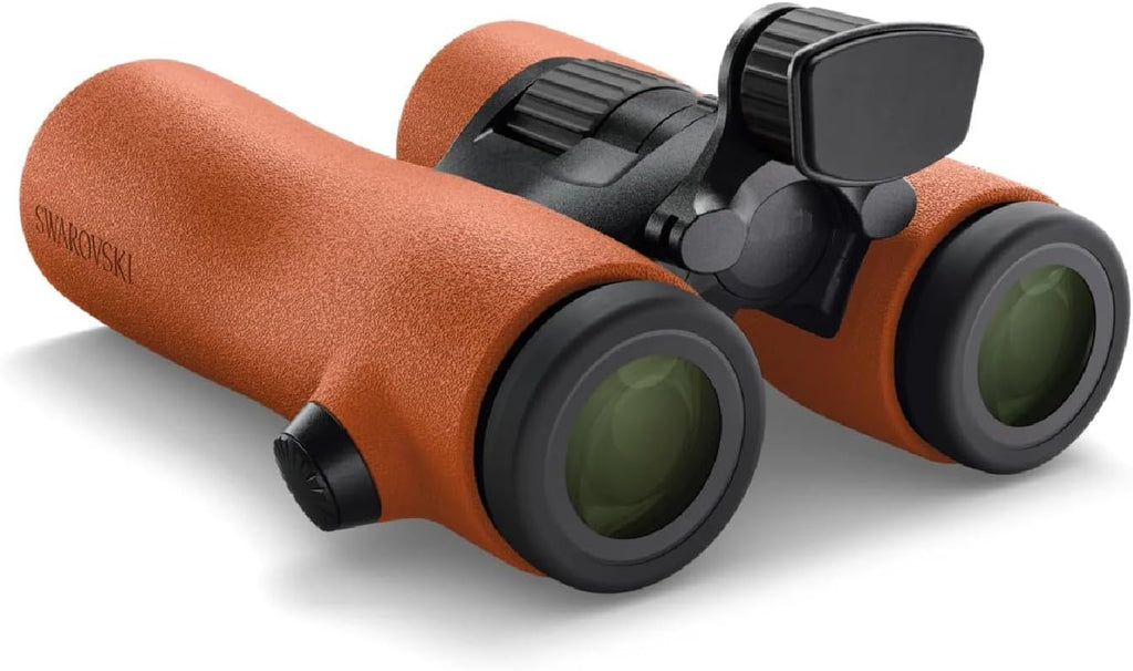 Swarovski NL Pure 10x42 Binoculars, Burnt Orange, Waterproof, Fog-Proof,