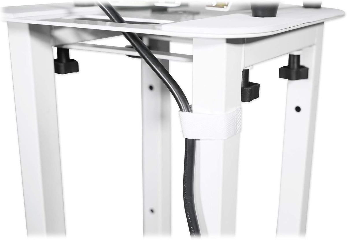 Rockville RTP32W White Totem Light Stand For Inno Spot Pro Lights, 2-Pack