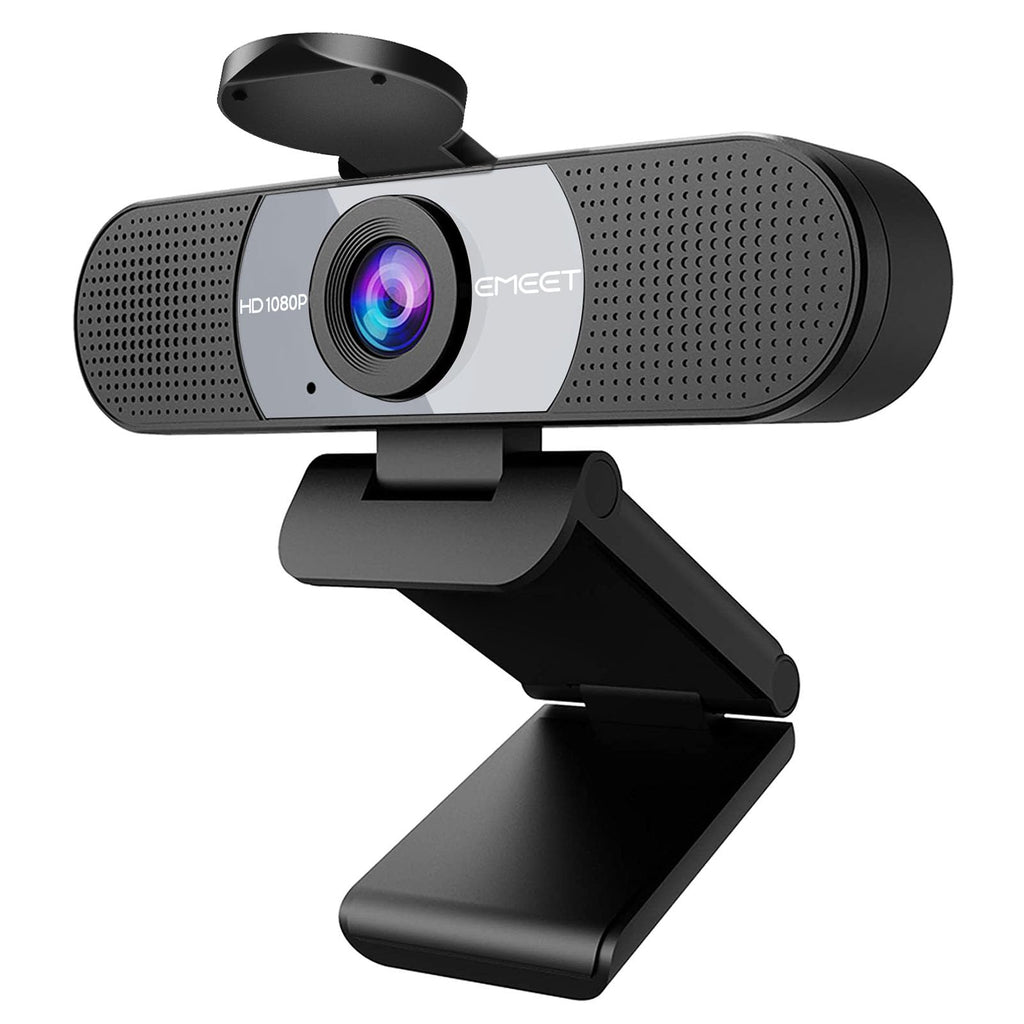 EMEET C960 Ultra 4K Webcam for Mac & PC, 1/1.5" Large Sensor, Metal Body