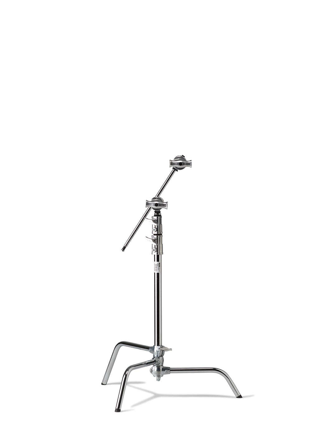 Kupo 20" C-Stand Turtle Base Kit Professional Grip Stand with 2.5" Grip Head and 20" Grip Arm, Heavy-Duty Steel Construction for Photography and Video Lighting - Silver (KS704512)