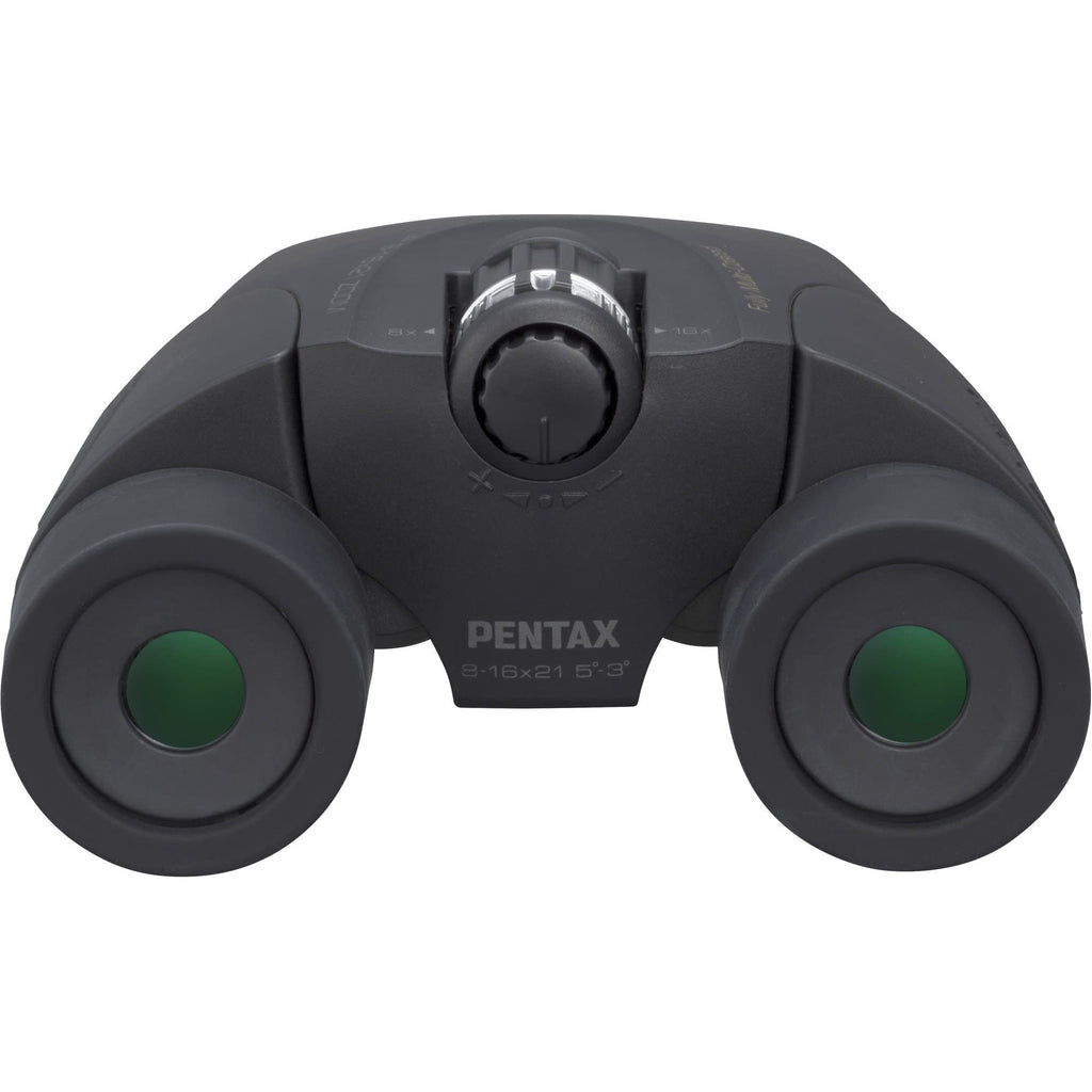 Pentax UP 8-16x21 Green Binoculars (Green) Fully-Multi Coating Zoom Tripod Socket Provide