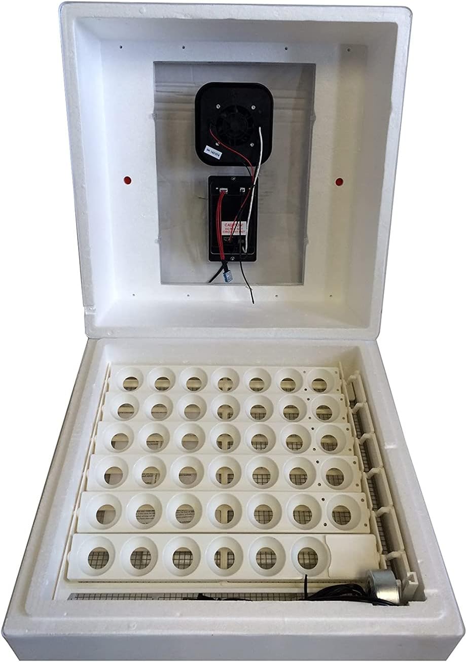 Farm Innovators 2450 Digital Circulated Air Incubator with Egg Turner