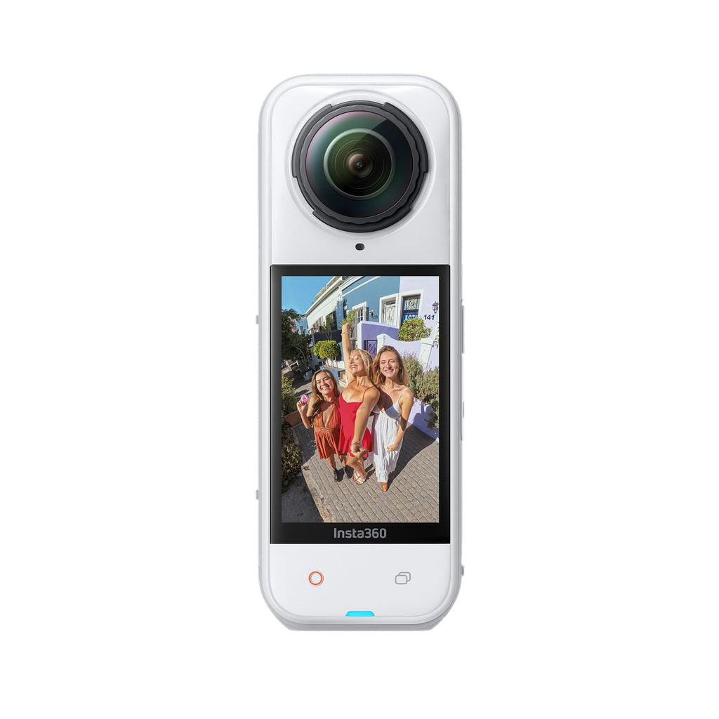 Insta360 X5 - Waterproof 8K 360Â° Action Camera, Leading Low Light, Invisible Selfie Stick Effect, Rugged and Replaceable Lens, 3-Hour Battery, Built-in Wind Guard, Stabilization, Triple AI Chip Design