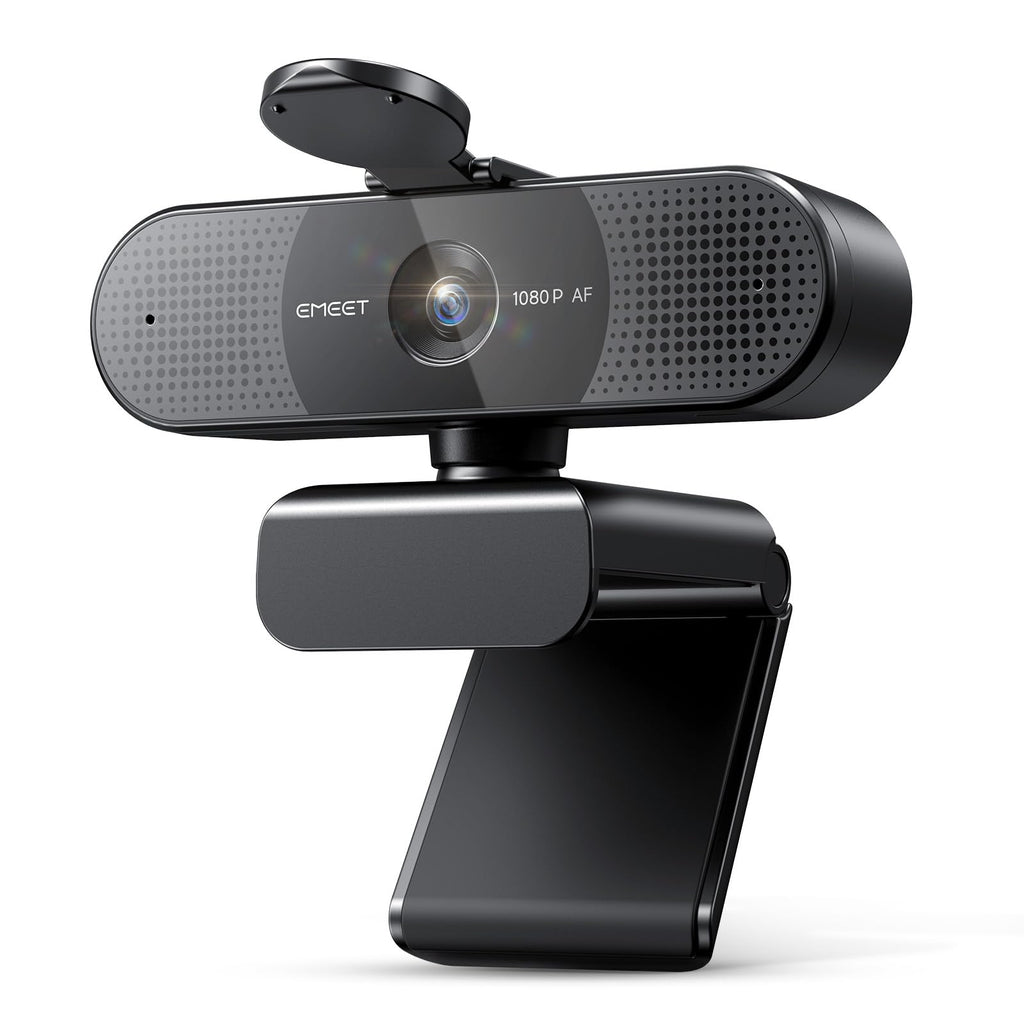 EMEET C960 Ultra 4K Webcam for Mac & PC, 1/1.5" Large Sensor, Metal Body