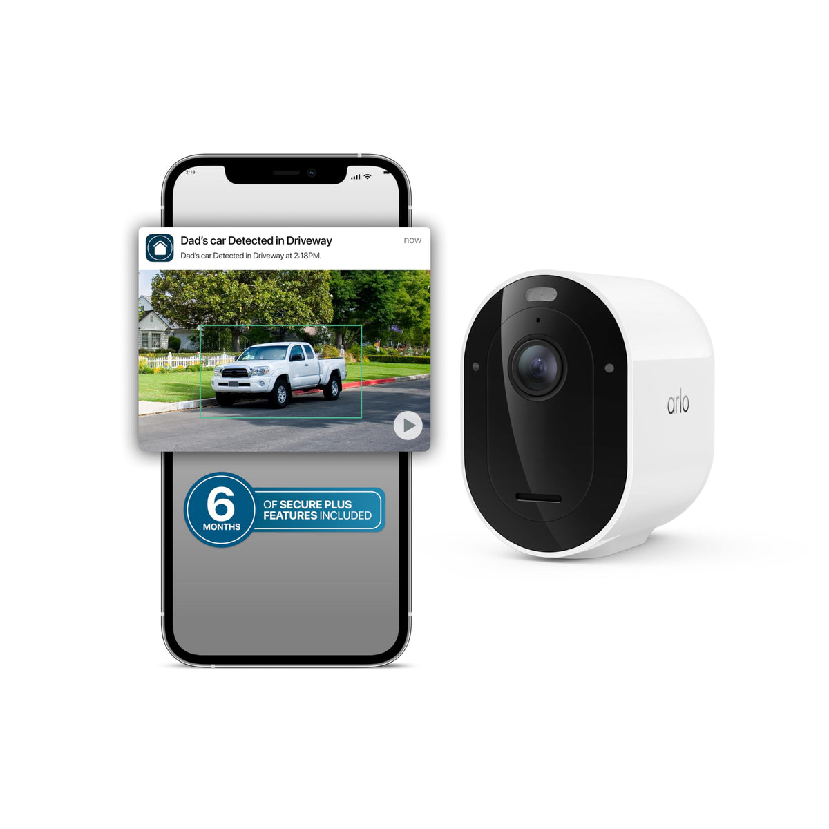 Arlo Pro Wireless Security Camera 2K HDR (6th Gen) - 4-Cam
