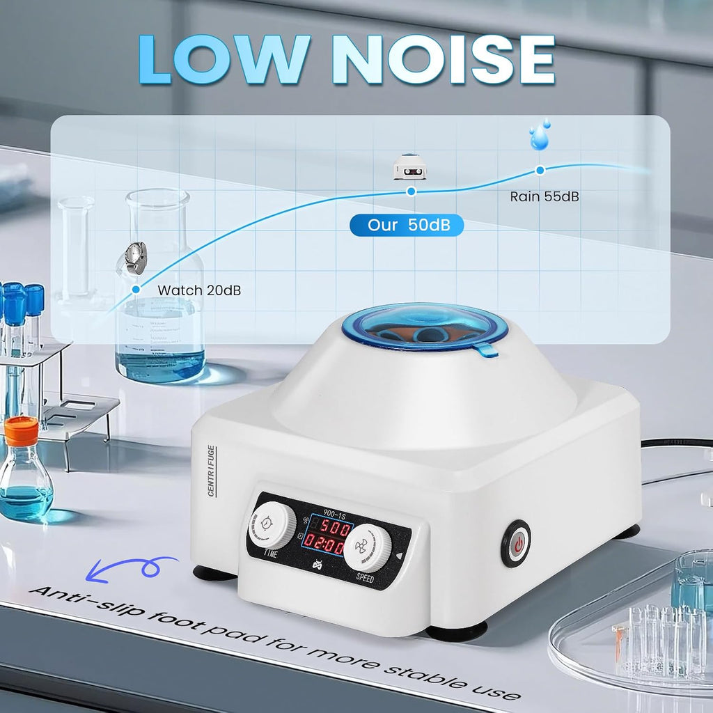 Mxmoonant Centrifuge Machine, 4000RPM Lab Benchtop PRP Centrifuges