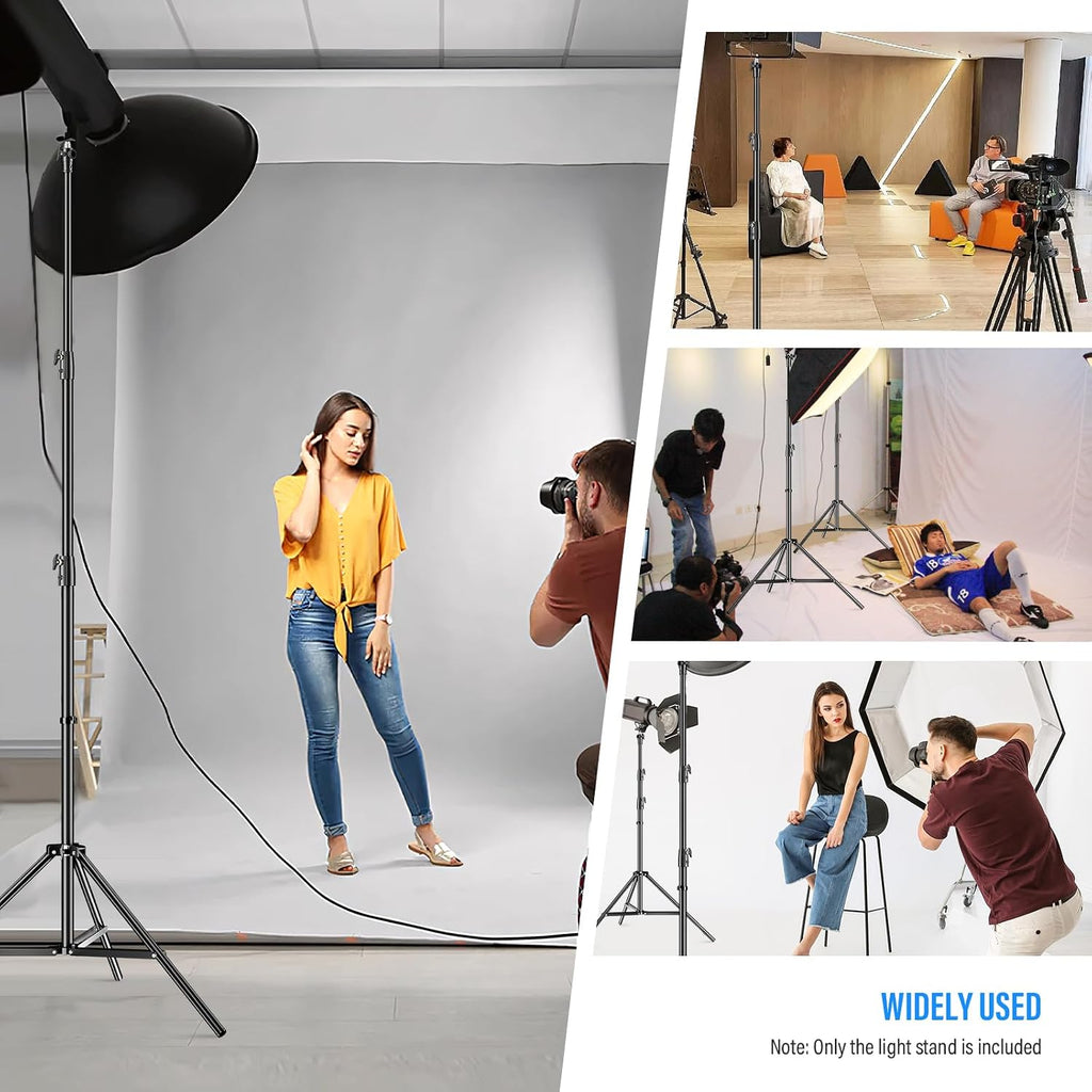 GODOX 380F Heavy Duty Light Stand 150in/12.6' Light Stand Spring Cushioned