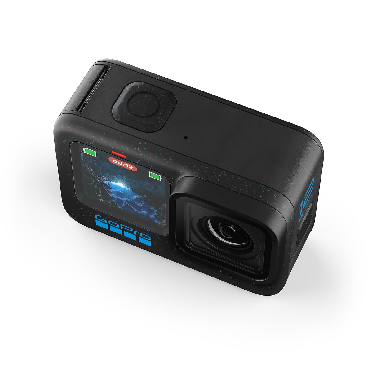 GoPro LIT Hero - Lightweight, Compact, Waterproof Action Camera with Built-in Light, 4K60 Ultra HD Video, 12MP Photo, Touch Screen, HyperSmooth Stabilization