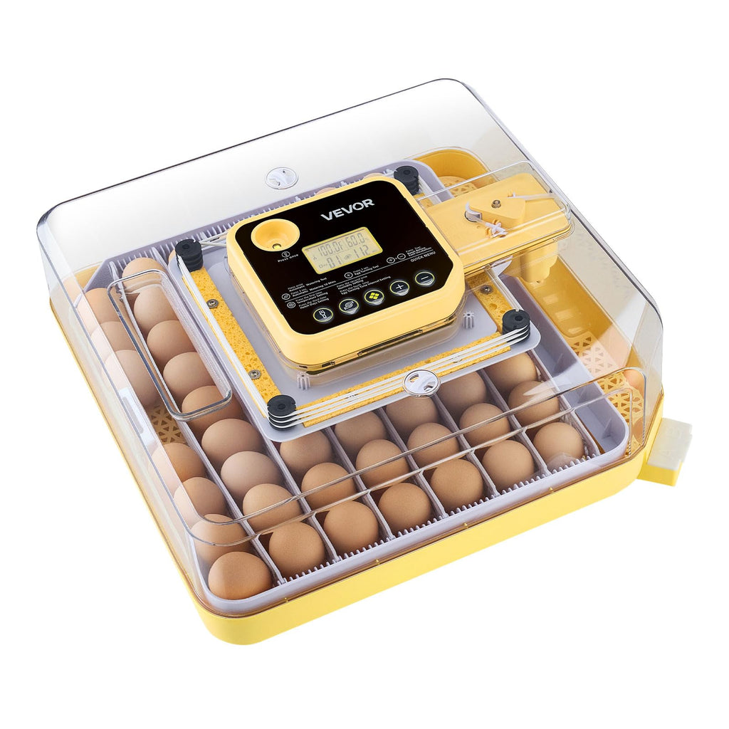 VEVOR 400 Egg Incubator, Poultry Incubator Cabinet with Automatic Eggs Turning, Temperature & Humidity Control, Heating & Cooling Egg Hatcher, Commercial Incubators for Hatching Chicks Ducks Goose