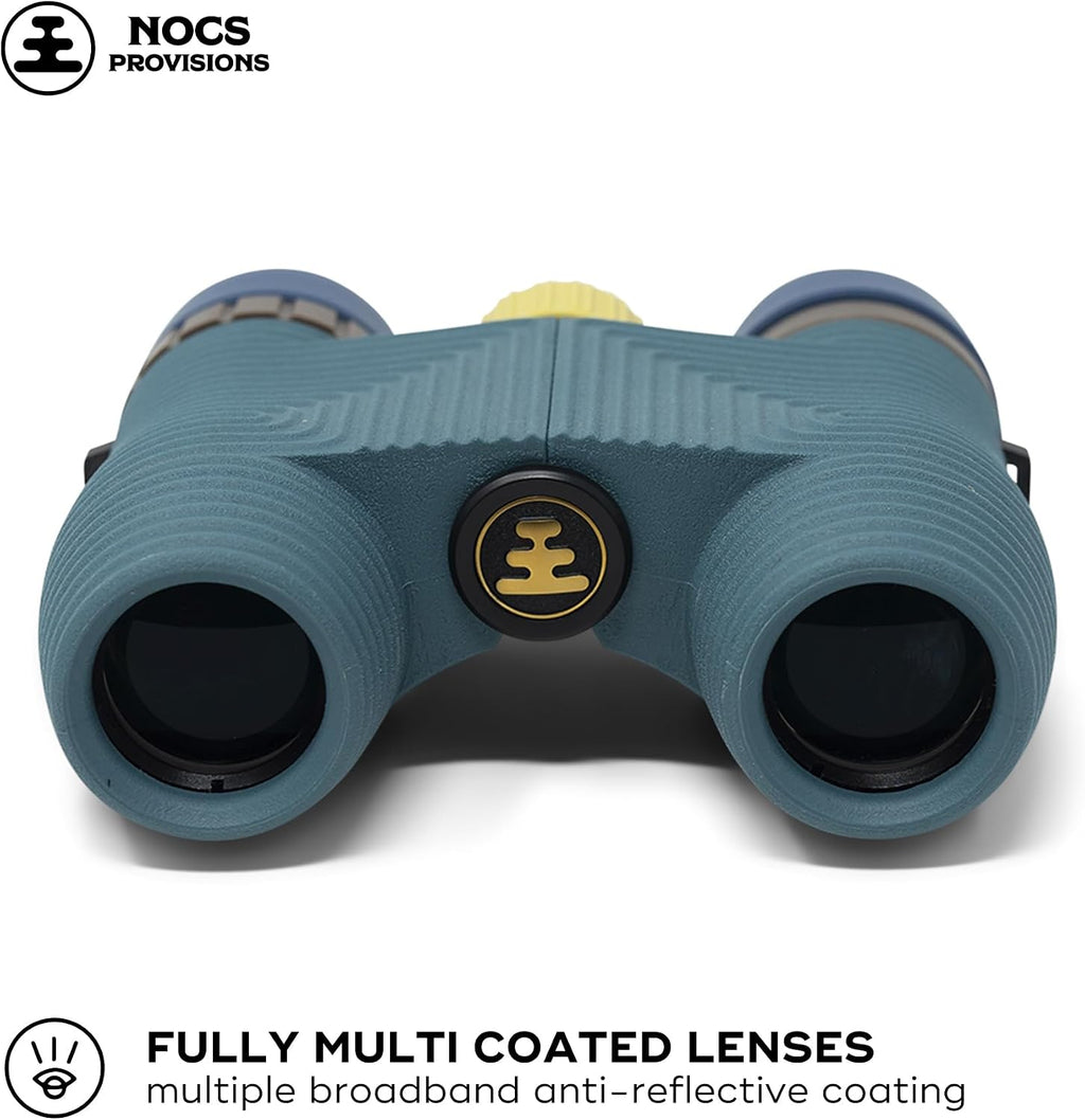 Nocs Provisions Standard Issue 10x25 Binoculars, Waterproof, Bird Watching