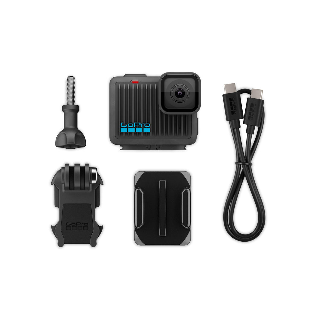 GoPro LIT Hero - Lightweight, Compact, Waterproof Action Camera with Built-in Light, 4K60 Ultra HD Video, 12MP Photo, Touch Screen, HyperSmooth Stabilization