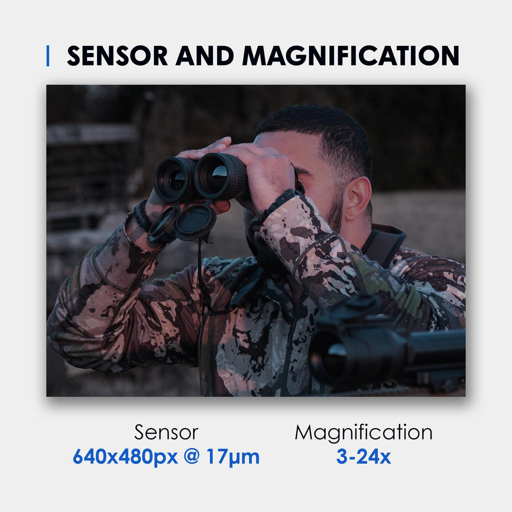 Pulsar Merger LRF Thermal Binoculars with Laser Range Finder