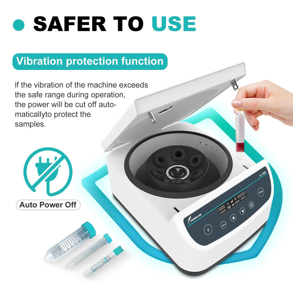 JOANLAB LC500-MP Microplate Centrifuge, 4Ã96-Well, 500-2000RPM