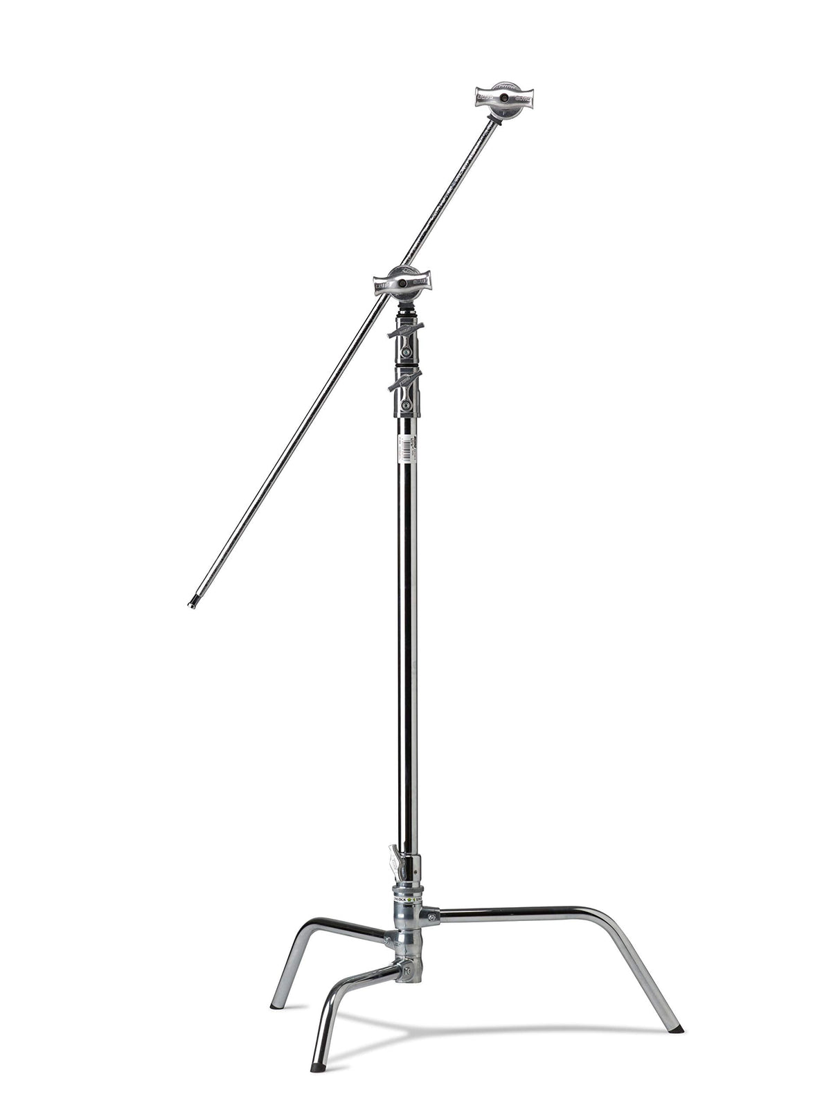 Kupo 20" C-Stand Turtle Base Kit Professional Grip Stand with 2.5" Grip Head and 20" Grip Arm, Heavy-Duty Steel Construction for Photography and Video Lighting - Silver (KS704512)