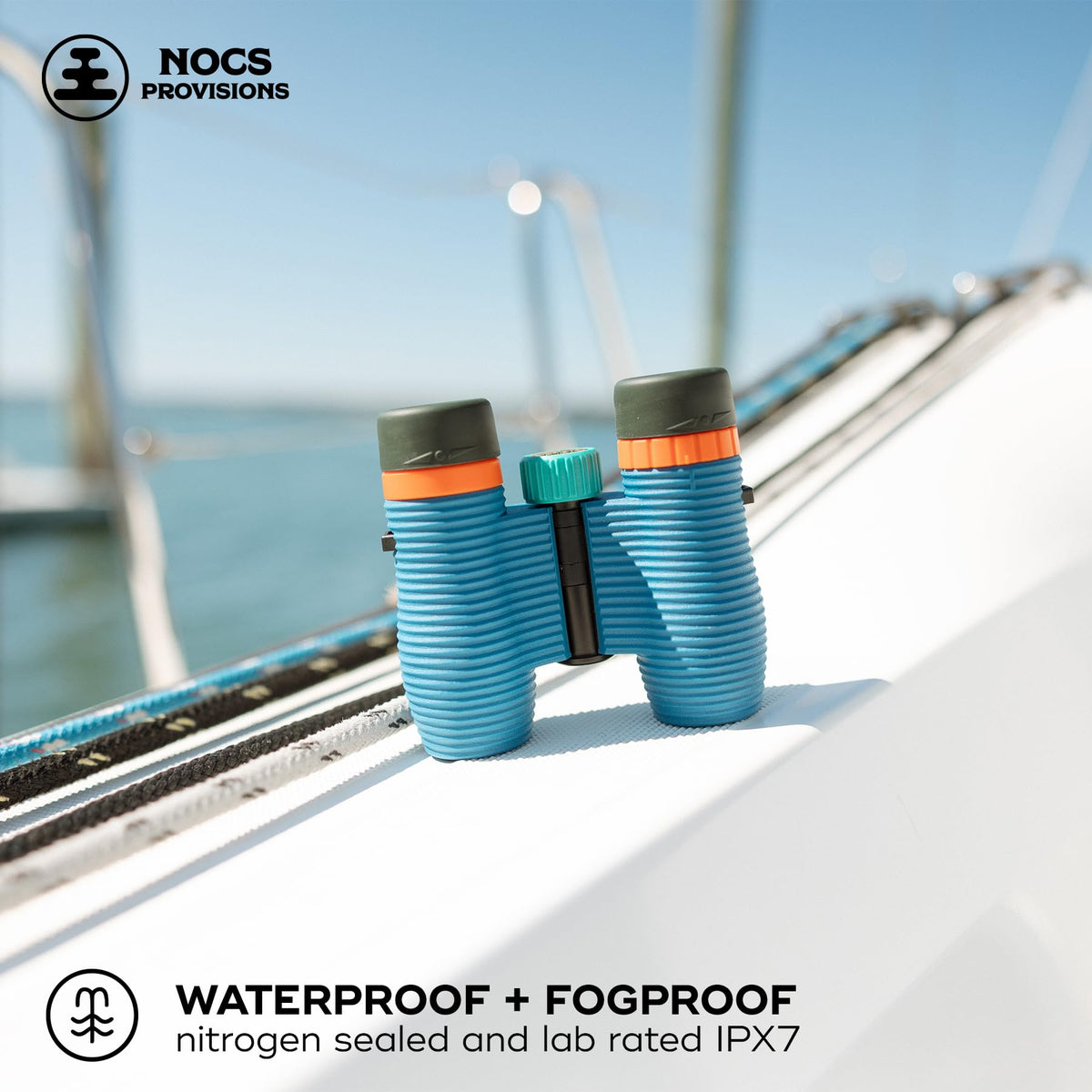 Nocs Provisions Standard Issue 10x25 Binoculars, Waterproof, Bird Watching