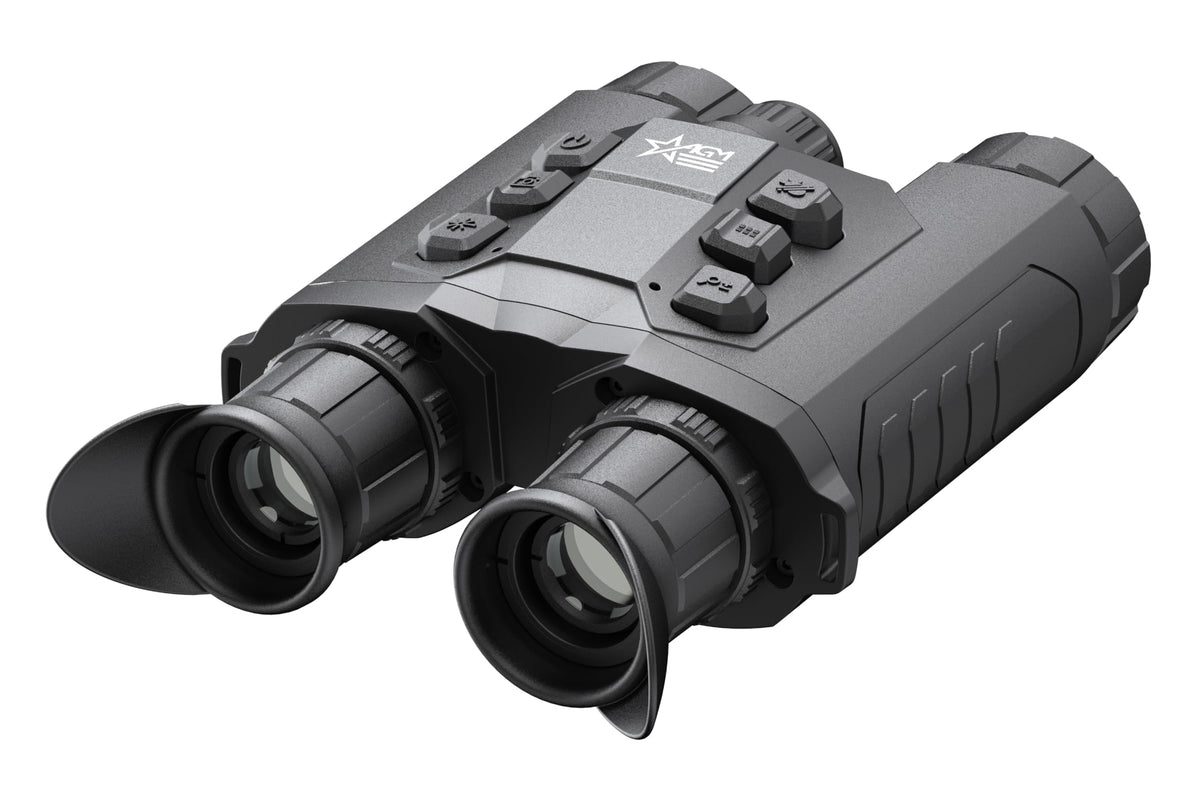 AGM Global Vision ObservIR LRF Dual-Spectrum Thermal & Digital Day/Night Vision Binoculars with Built-in Laser Range Finder, 4K Optical Channel