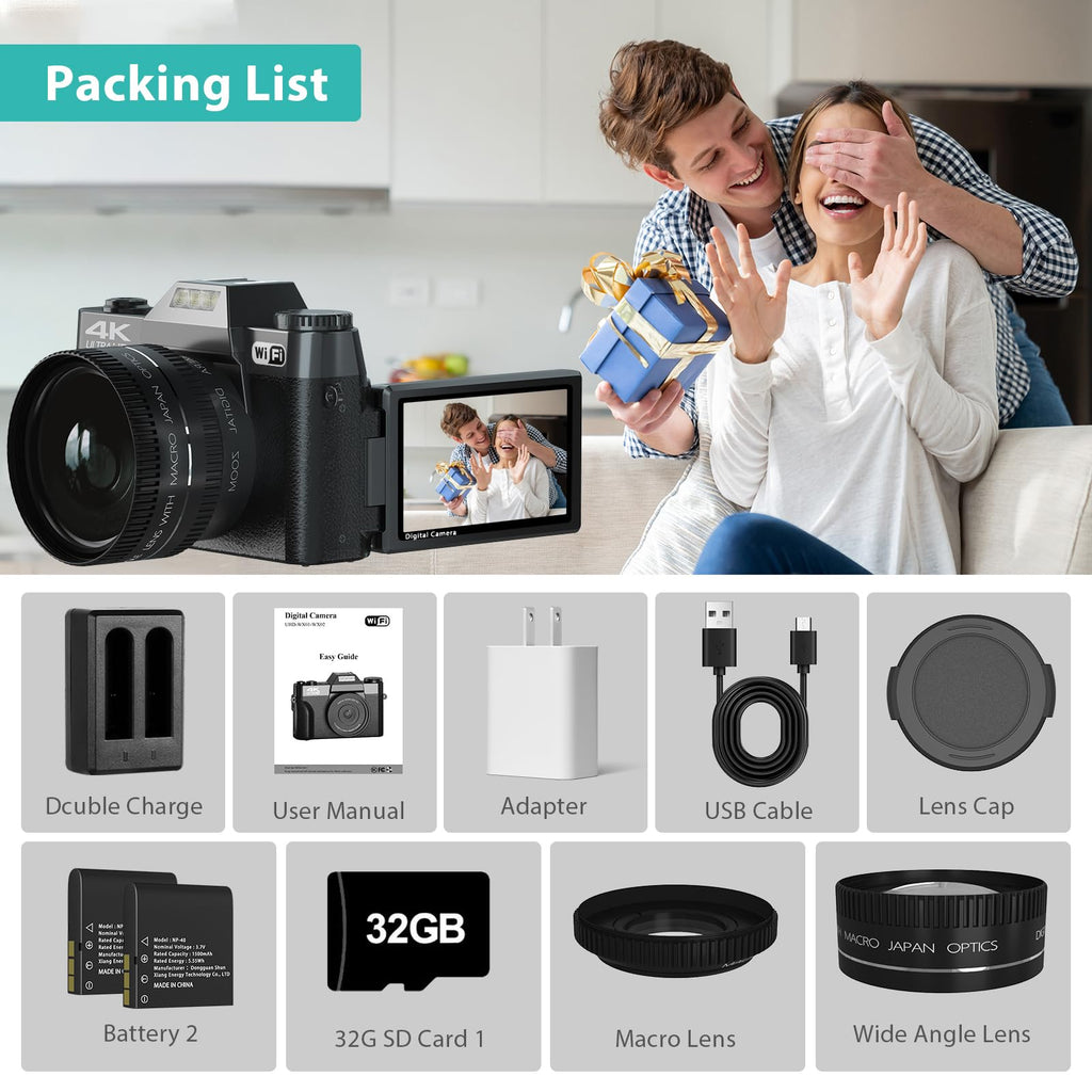 8k Video Camera Camcorder vlogging Camera