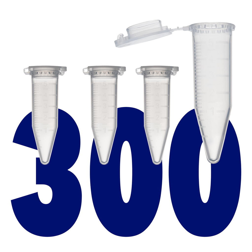 Kashi Scientific 50mL Self Standing Centrifuge Tubes with Screw Cap Lid, Lab Grade Polypropylene Plastic, Skirted, Printed Graduation, Write-on Spot [50mL Self-Standing, 500]